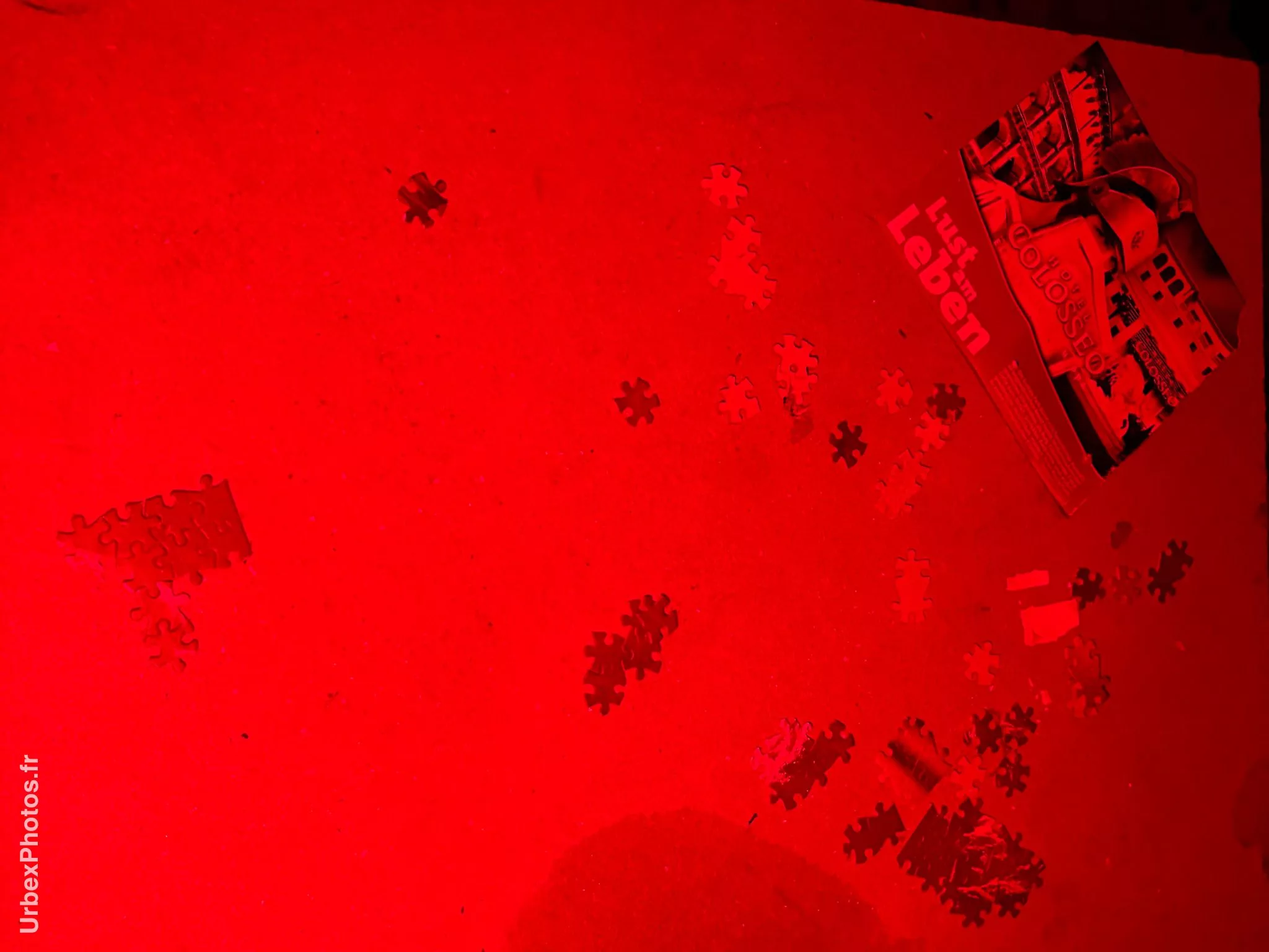 Des pièces d'un puzzle