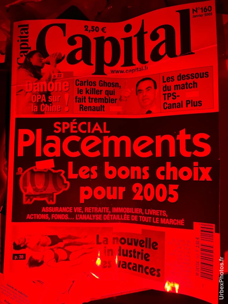 Couverture du magazine Capital