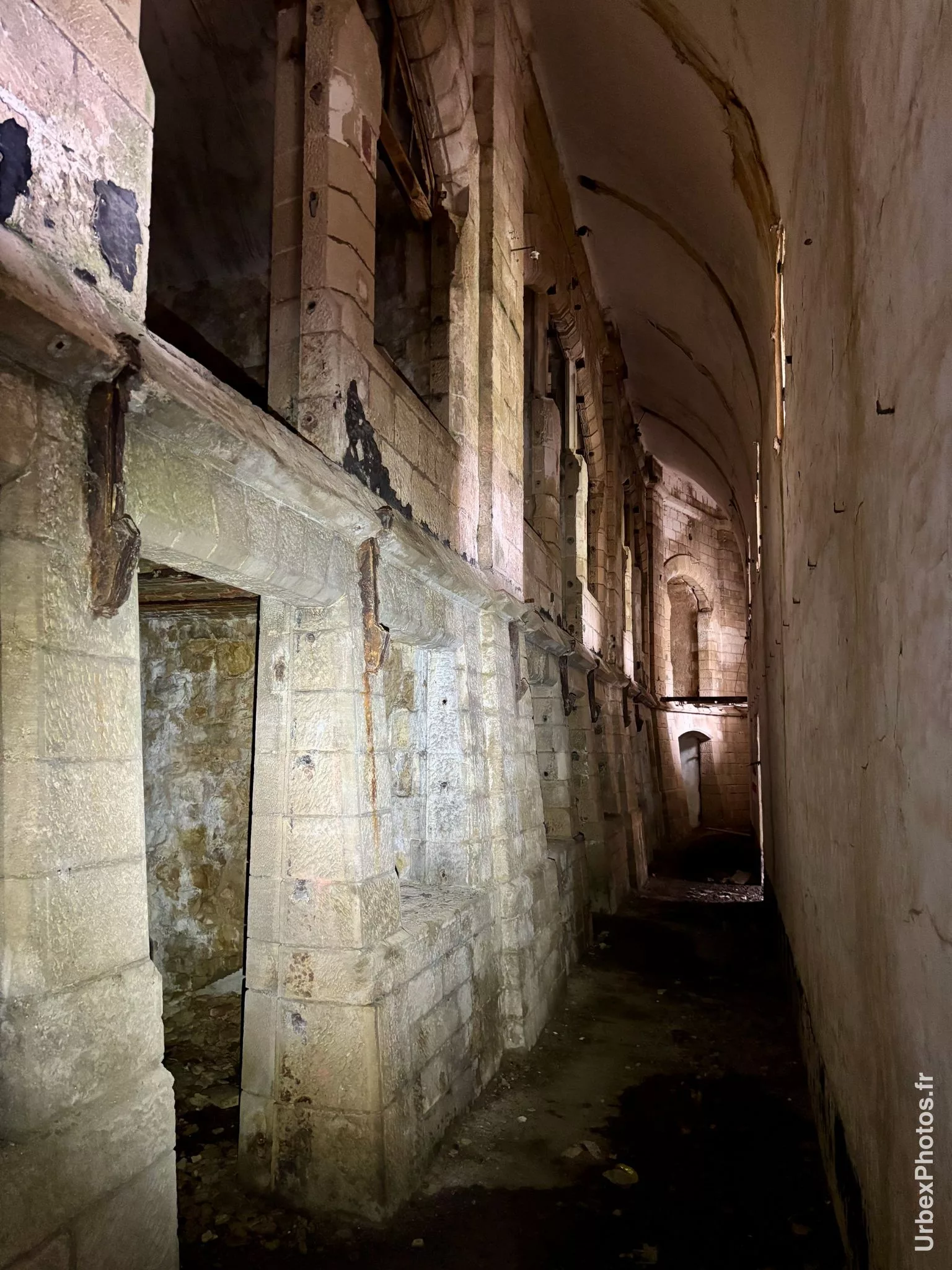 Intérieur du Fort Orwell