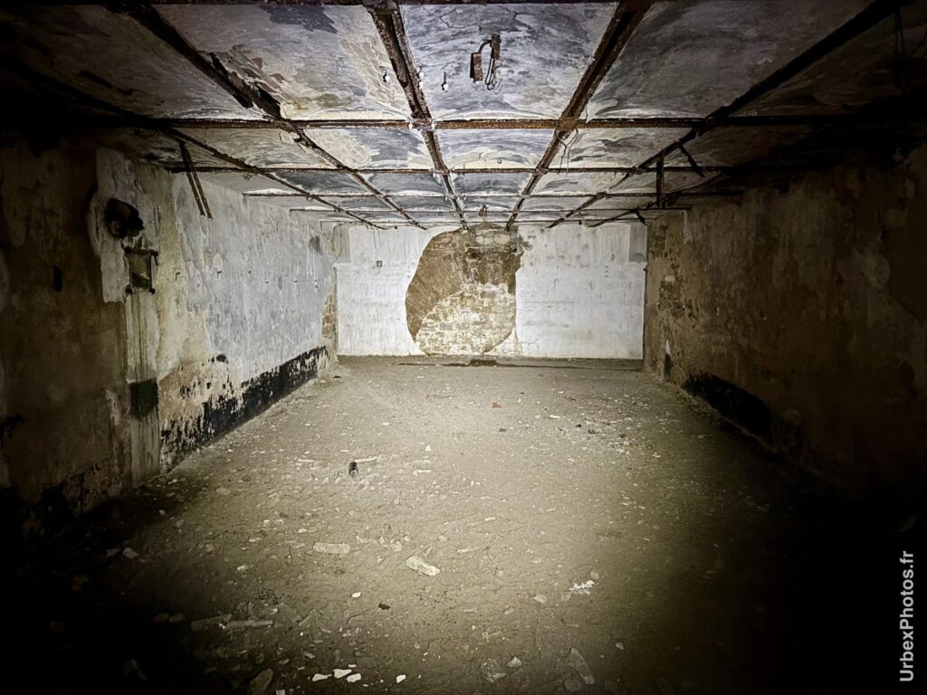 Intérieur d'une salle du Fort Orwell