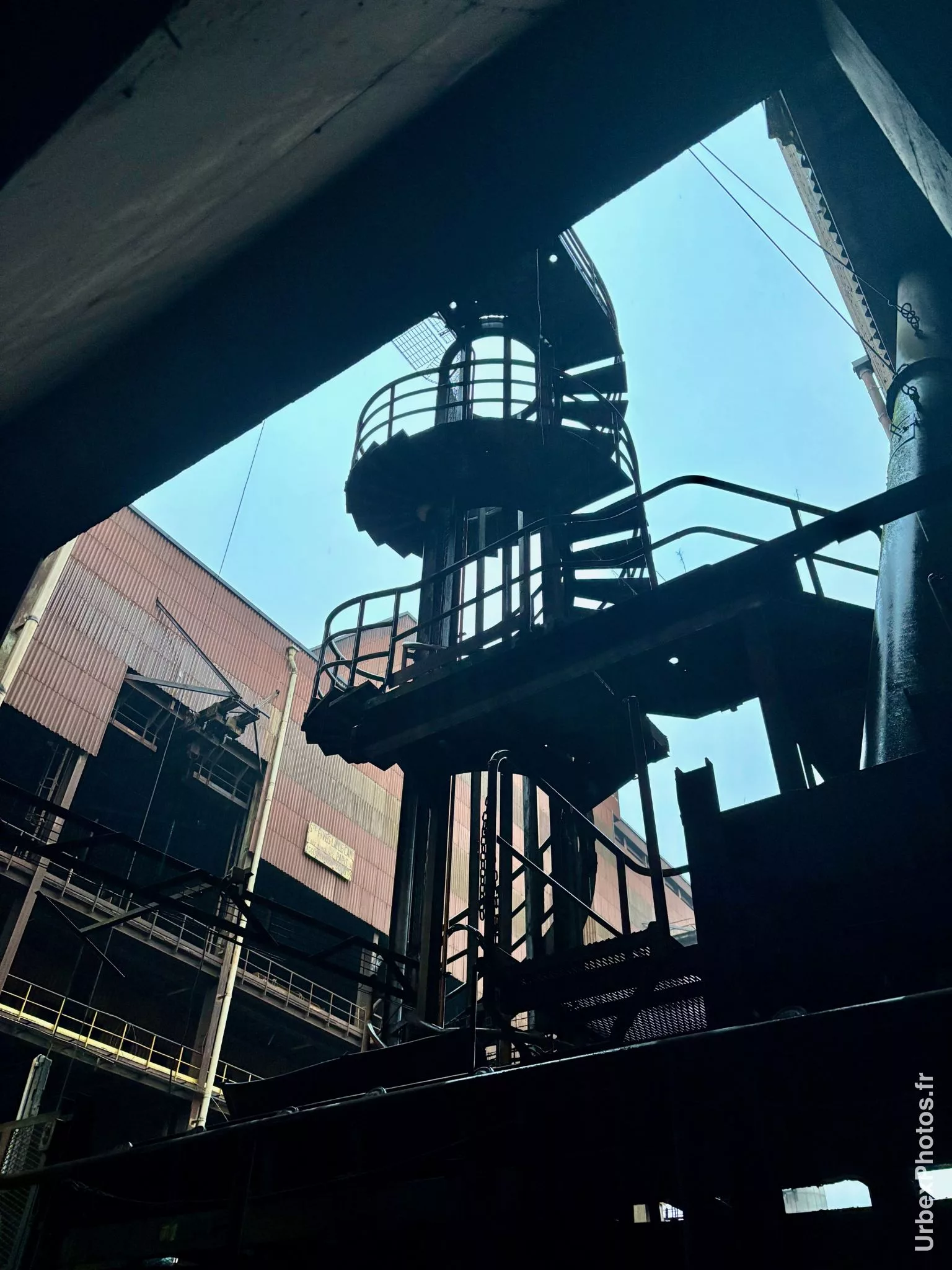 Un escalier en colimaçon