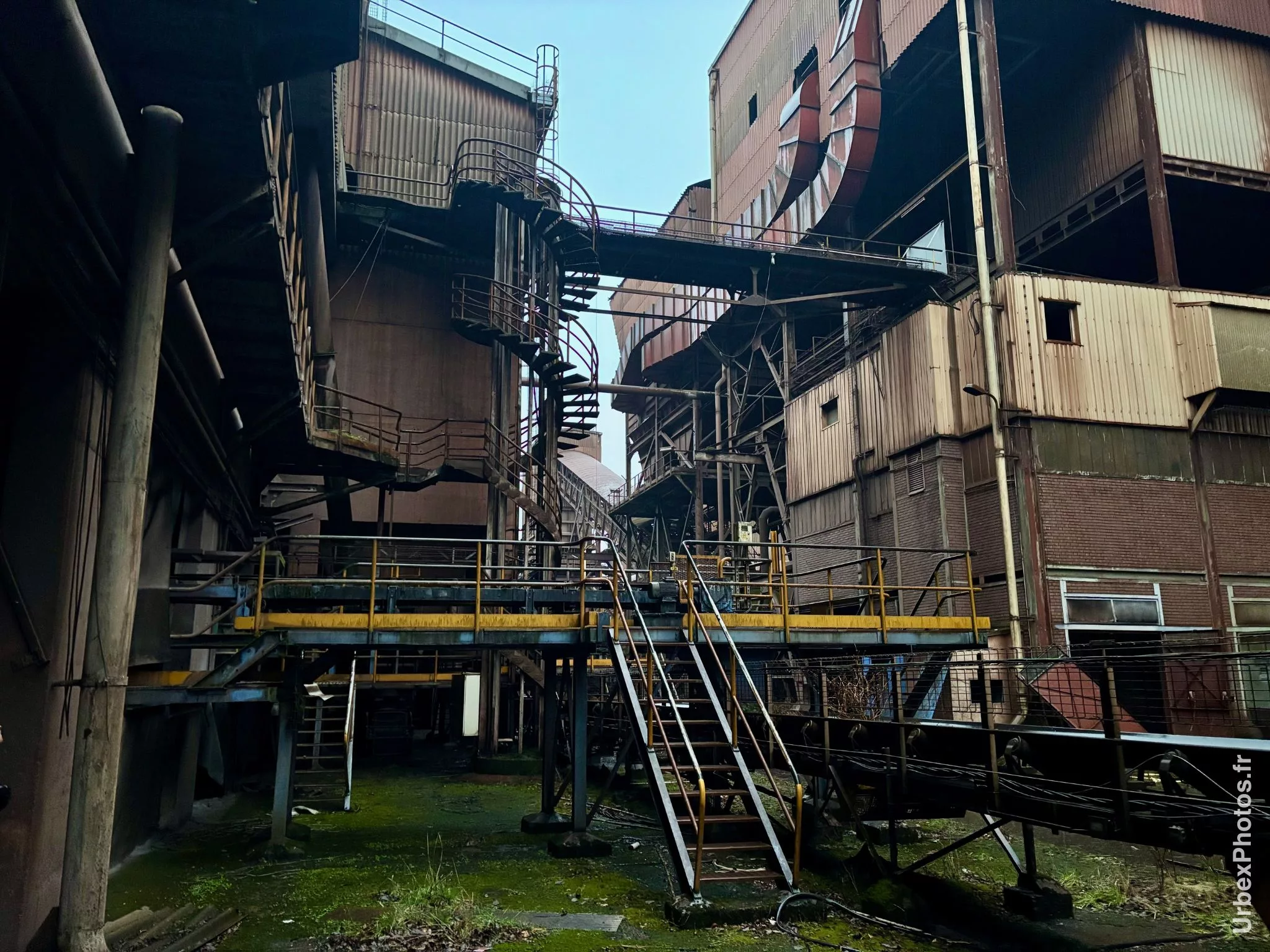 Photo urbex d'une plateforme en Lorraine