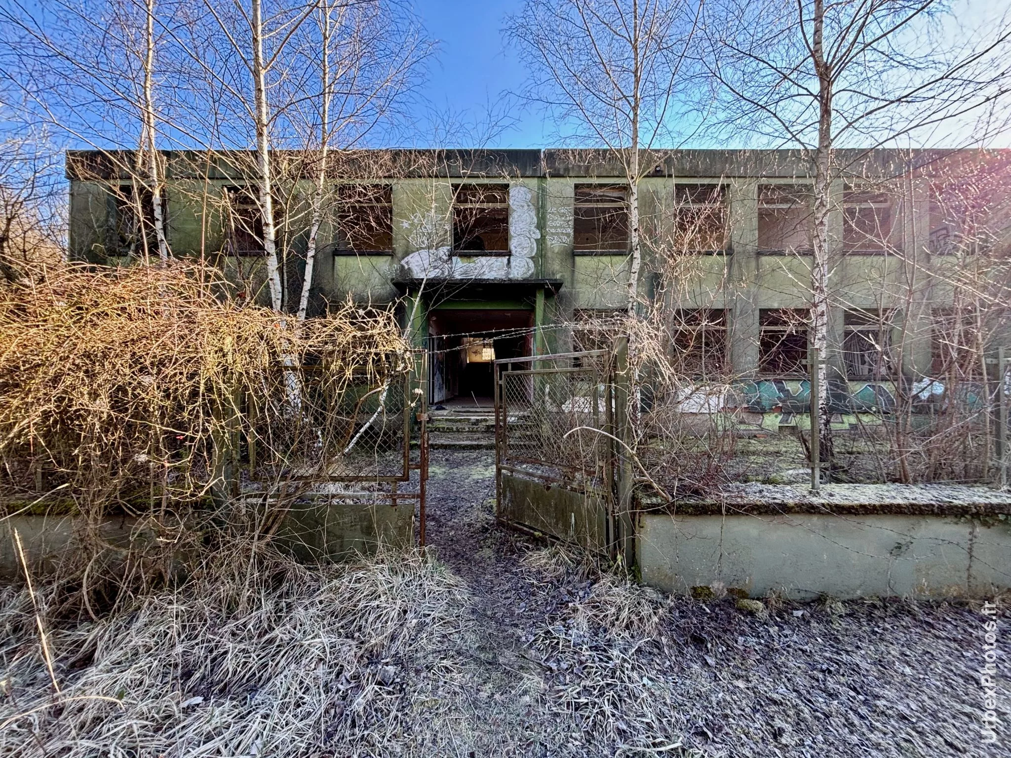 Bâtiment en surface du Fort Schneider