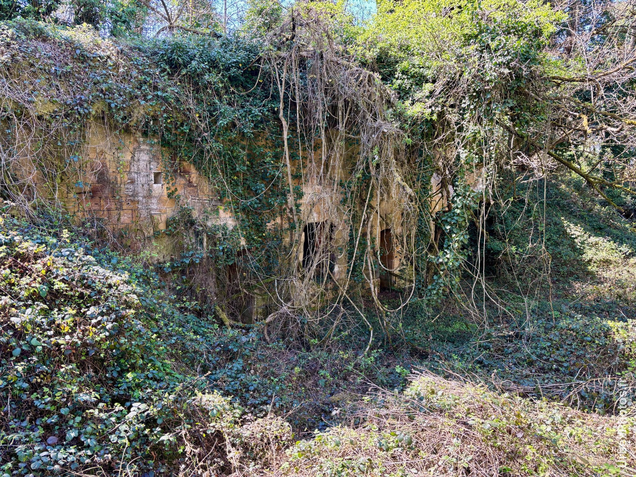 Photo urbex de la casemate du Fort Nago en Lorraine