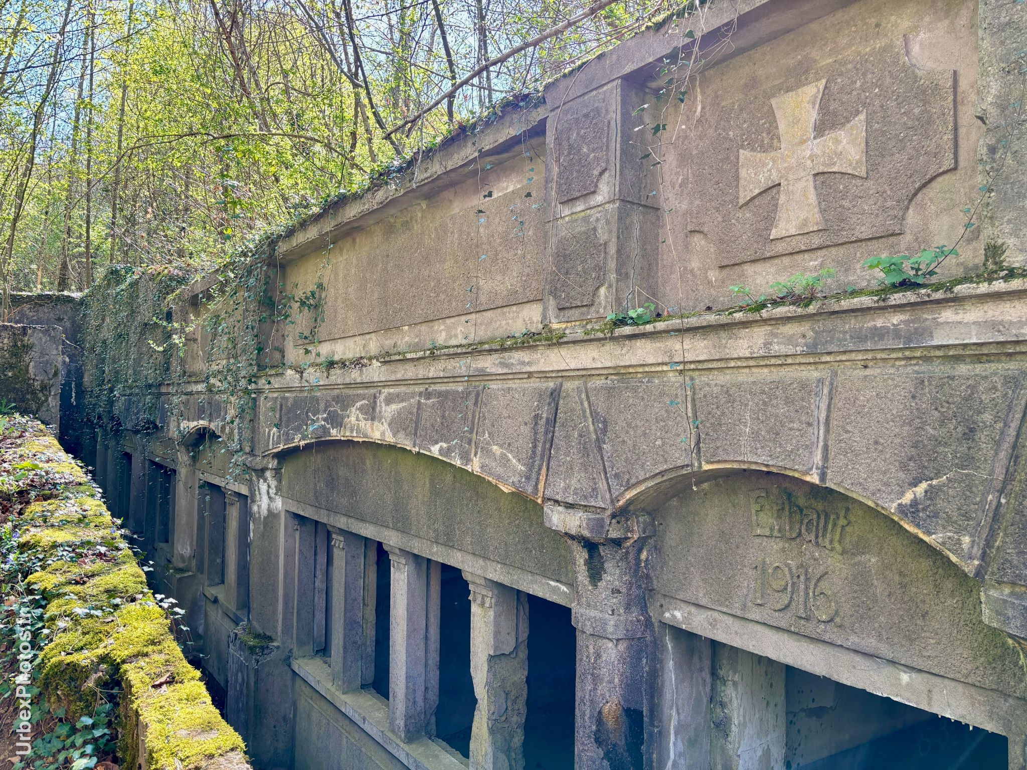Photo urbex de l'hôpital de l'ouvrage Grauer Bär en Lorraine