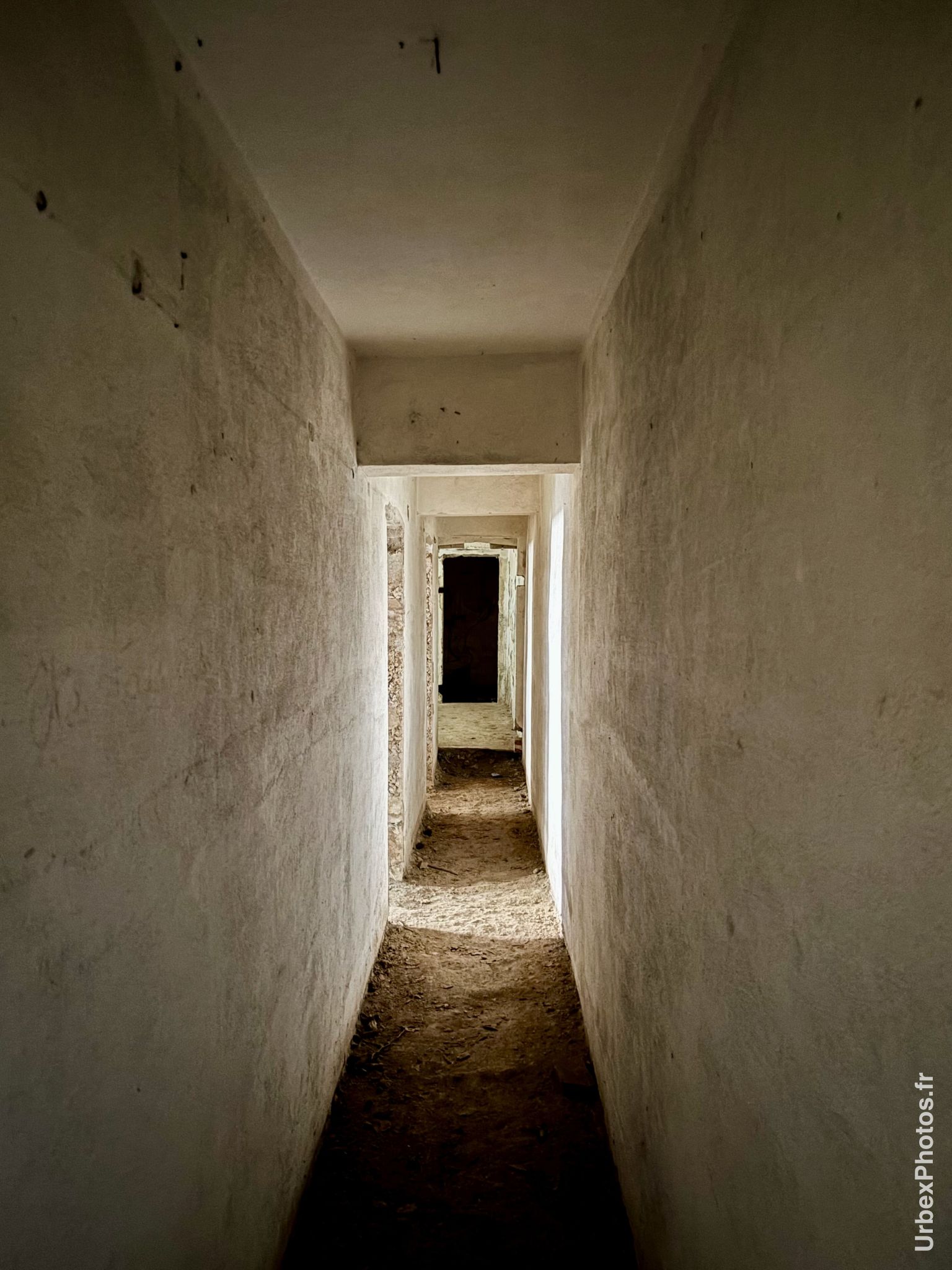 Un long couloir