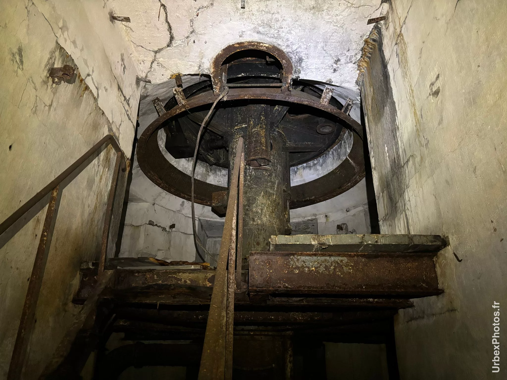 Plateforme de tourelle du Fort Fischer