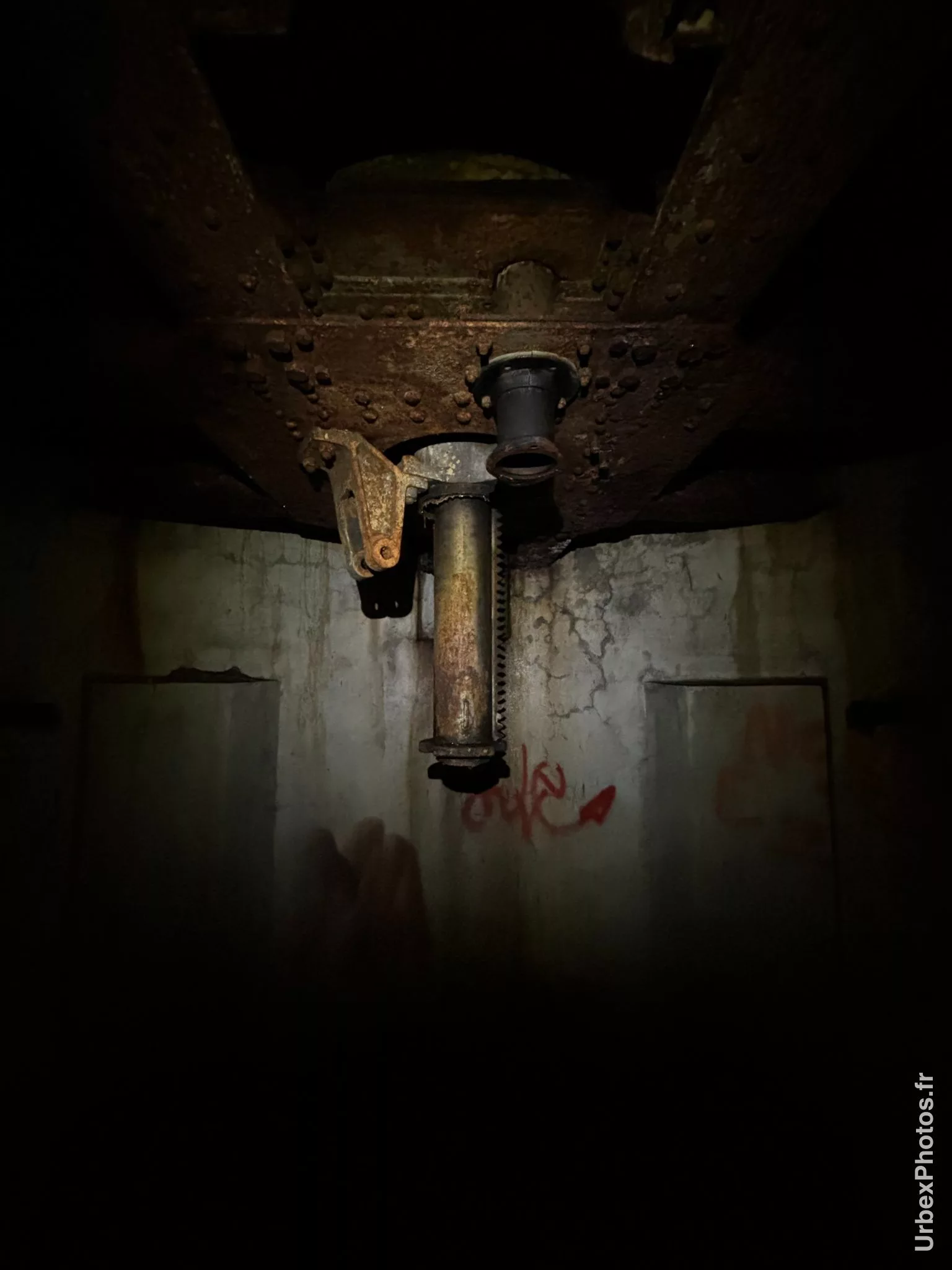 Mécanisme de tourelle du Fort Fischer