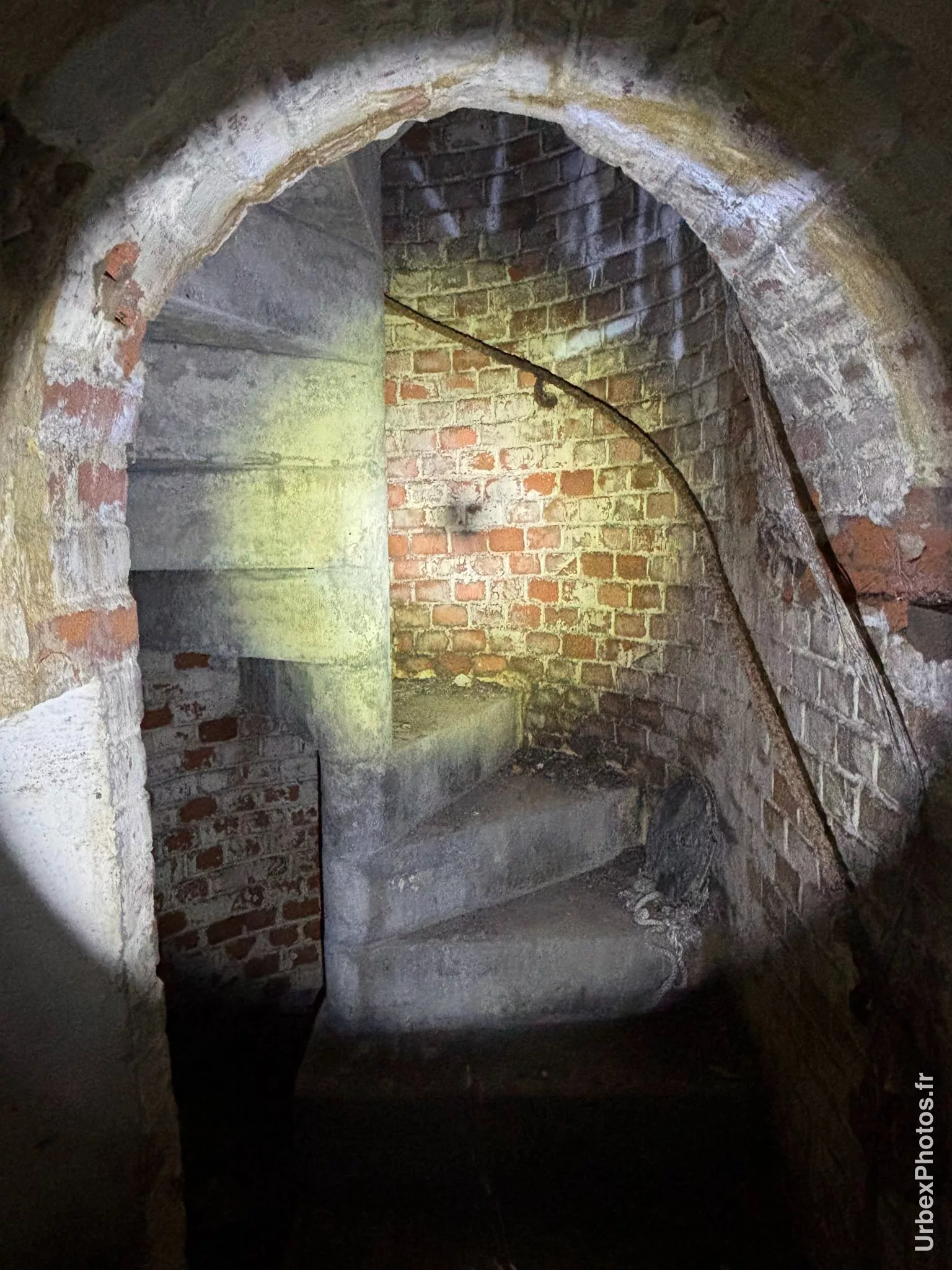 Photo urbex d'une colimaçon