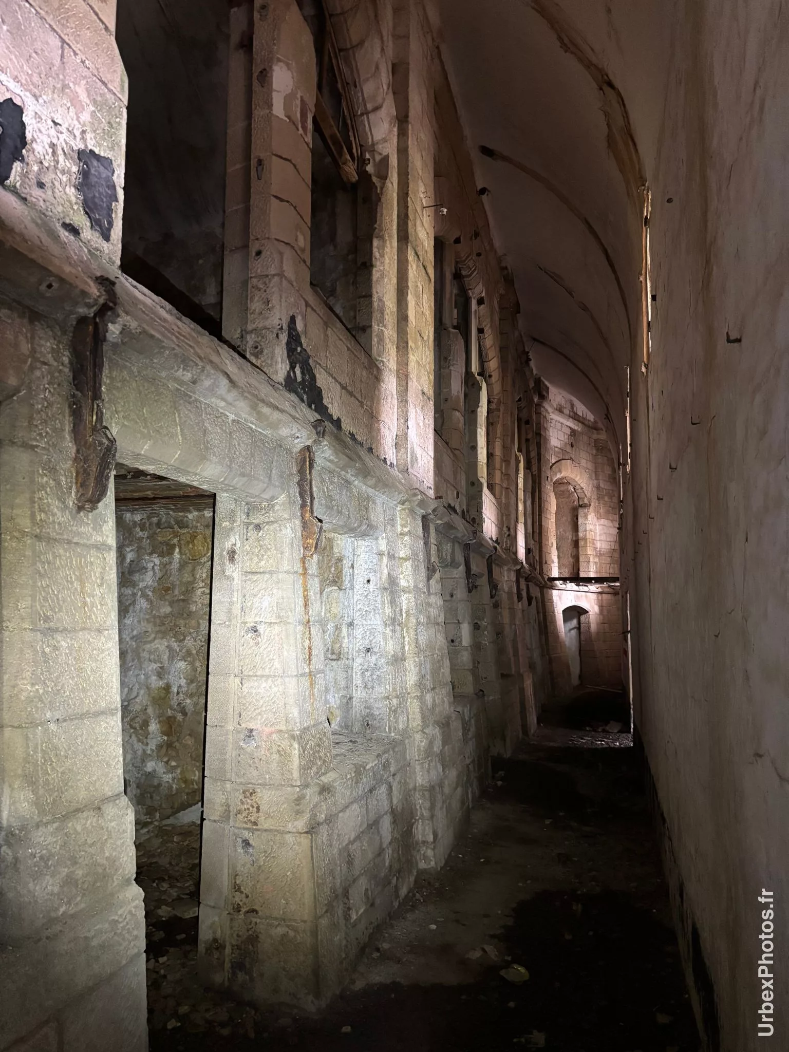 Intérieur du Fort Orwell