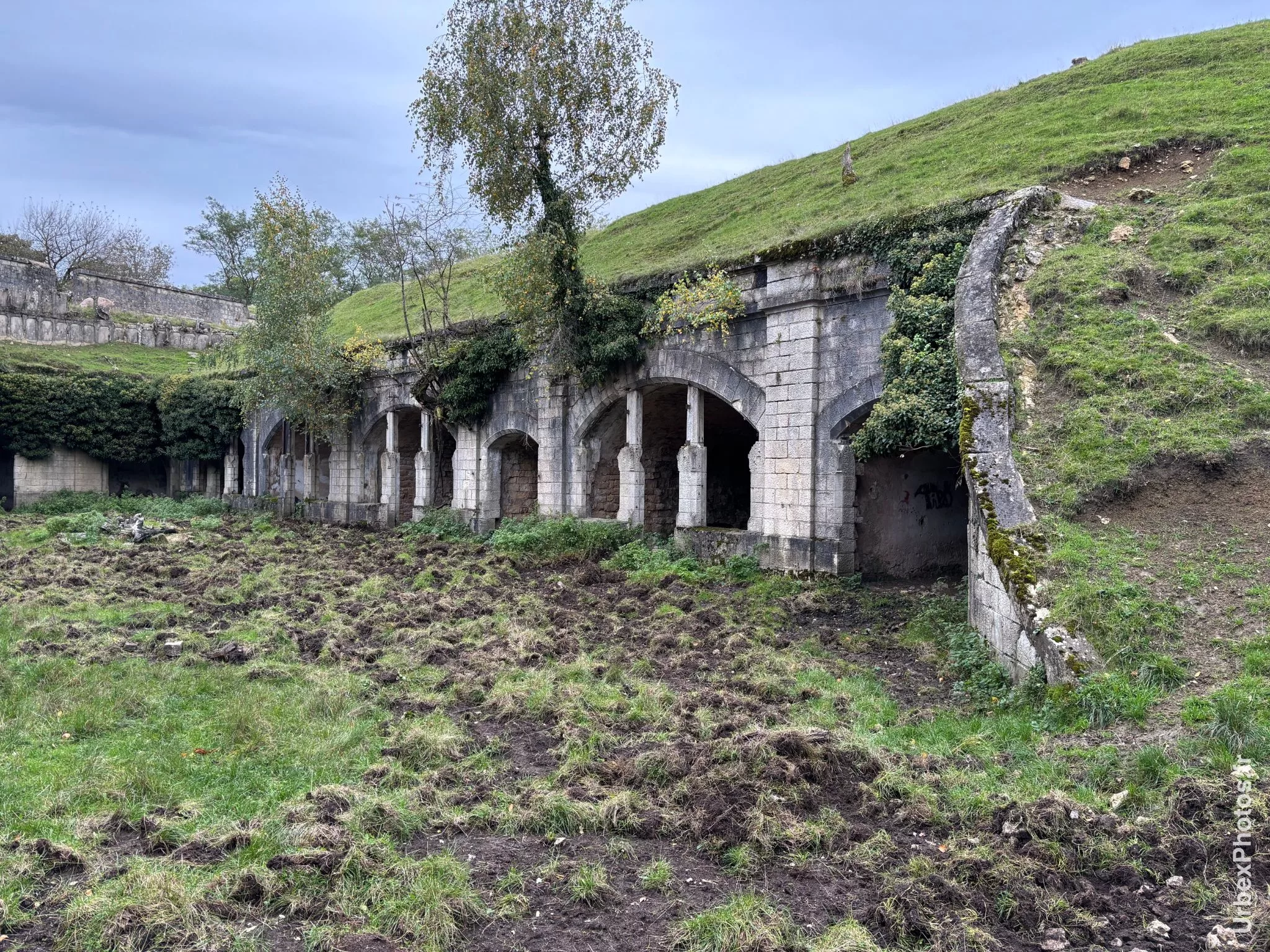 Terrain intérieur du Fort Orwell