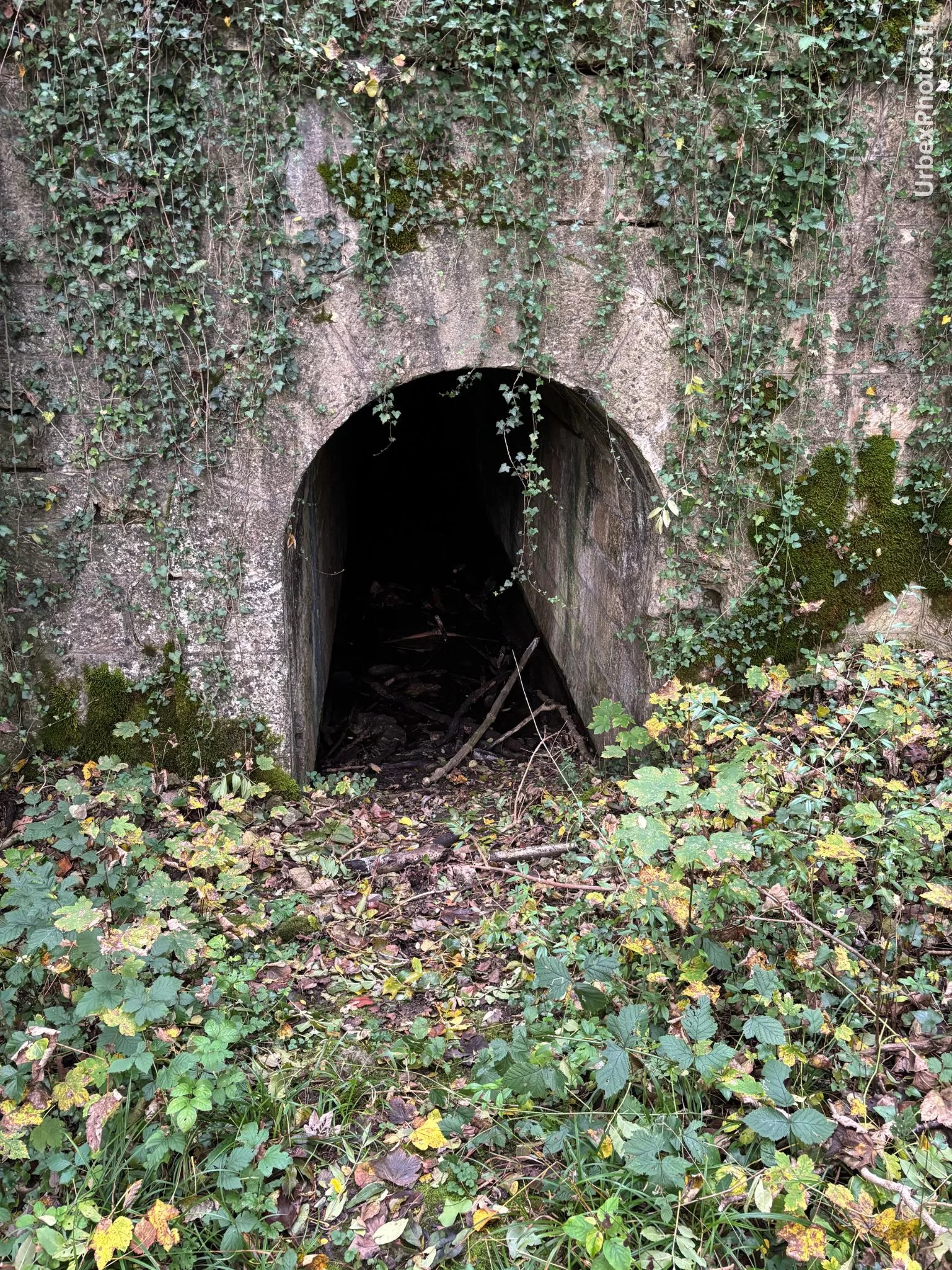 Entrée d'un tunnel