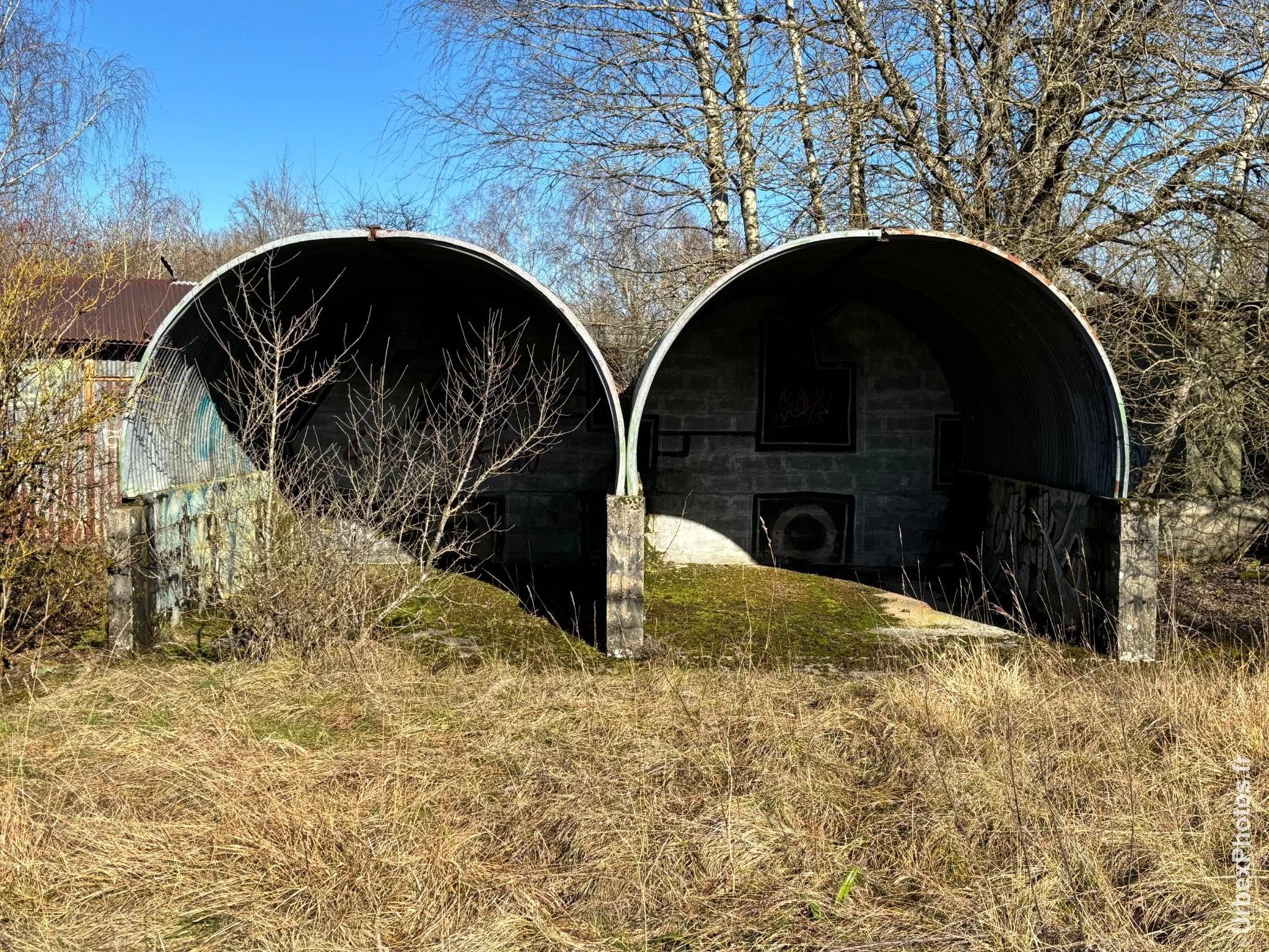 Photo urbex d'un hangar