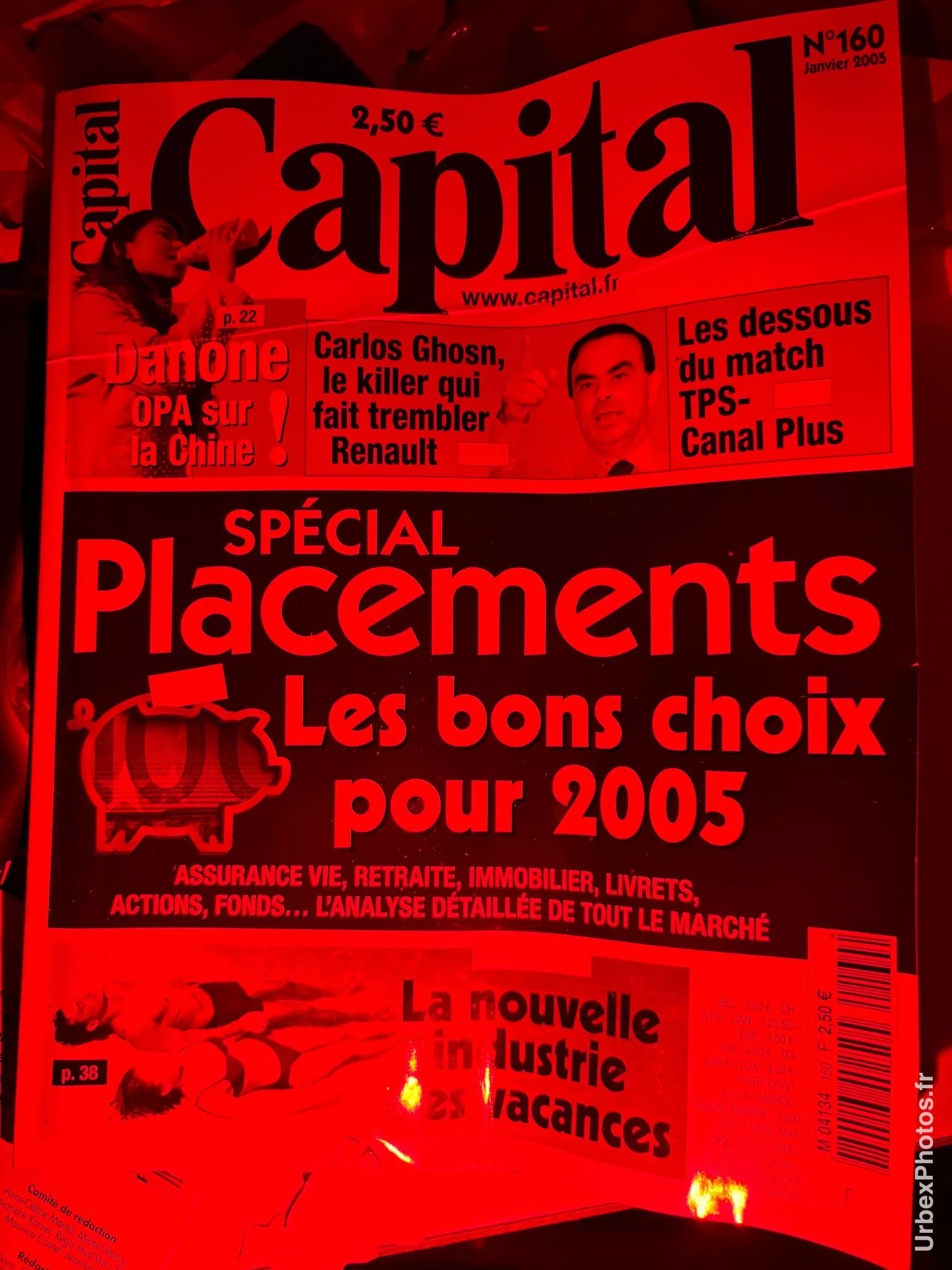 Photo urbex du Magazine Capital
