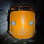 Véhicule électrique pour le déplacement dans les tunnels