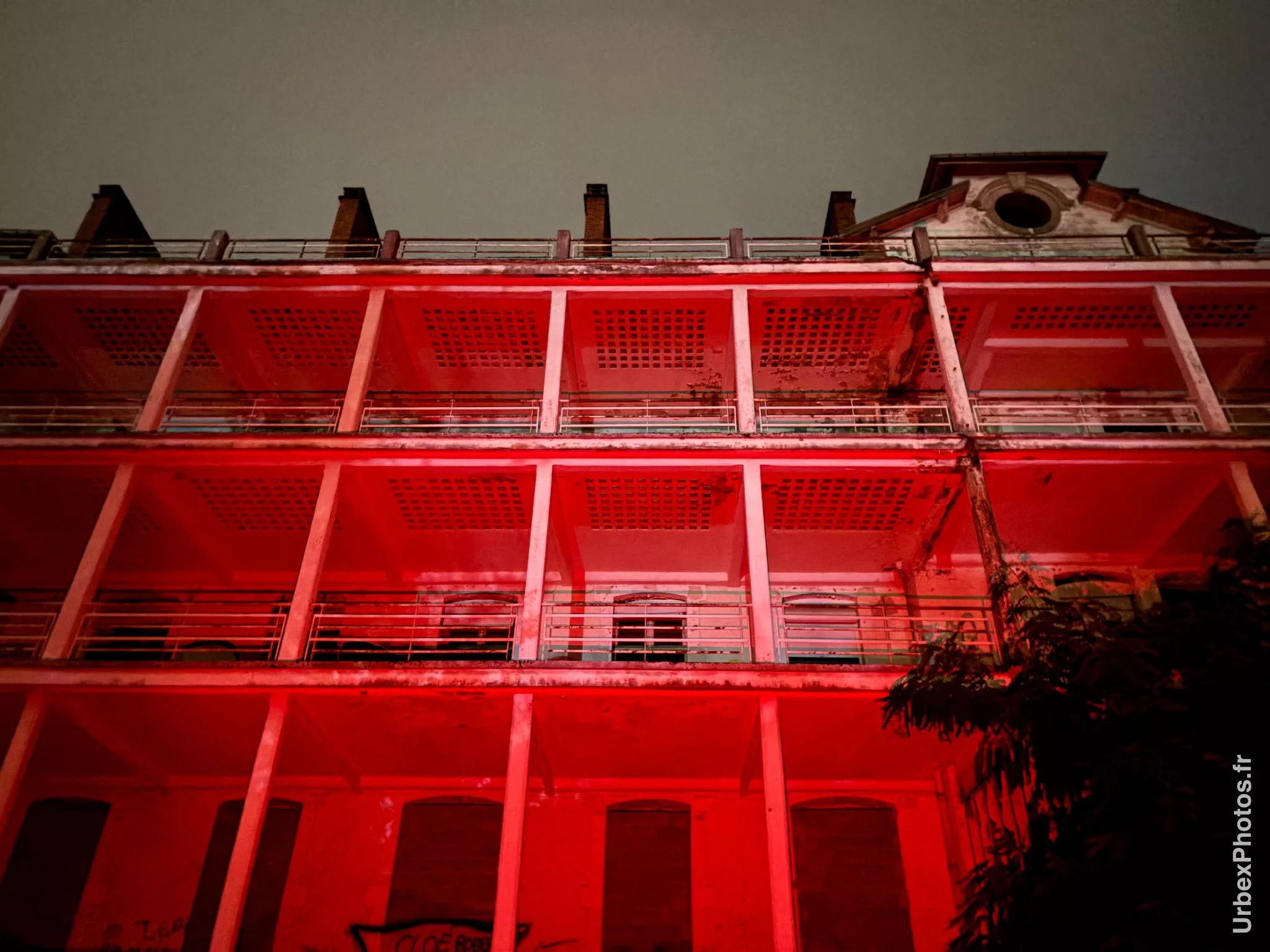 Façade du Sanatorium Simone Weber