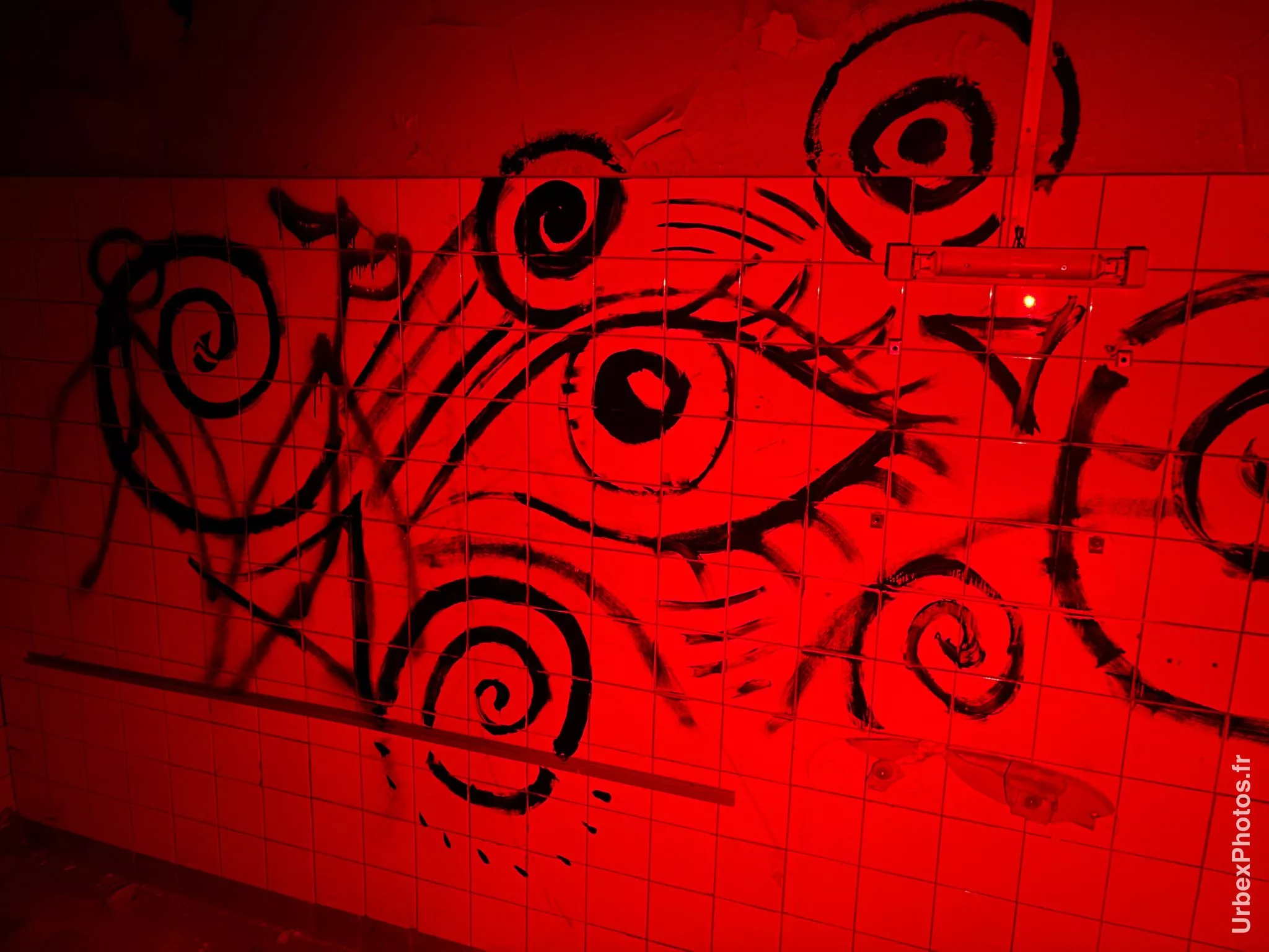 Photo urbex d'un regard troublé