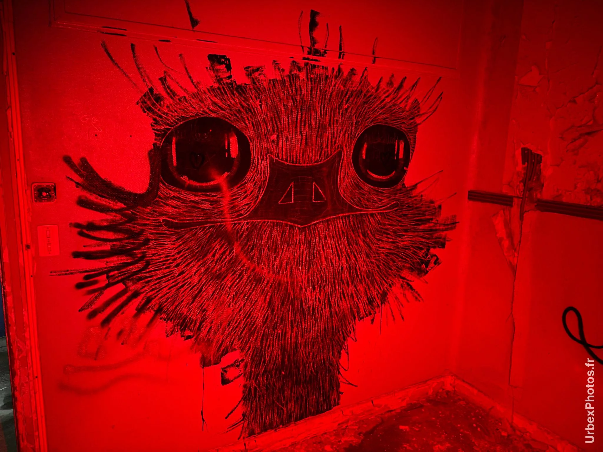 Graffiti dans le Sanatorium Simone Weber