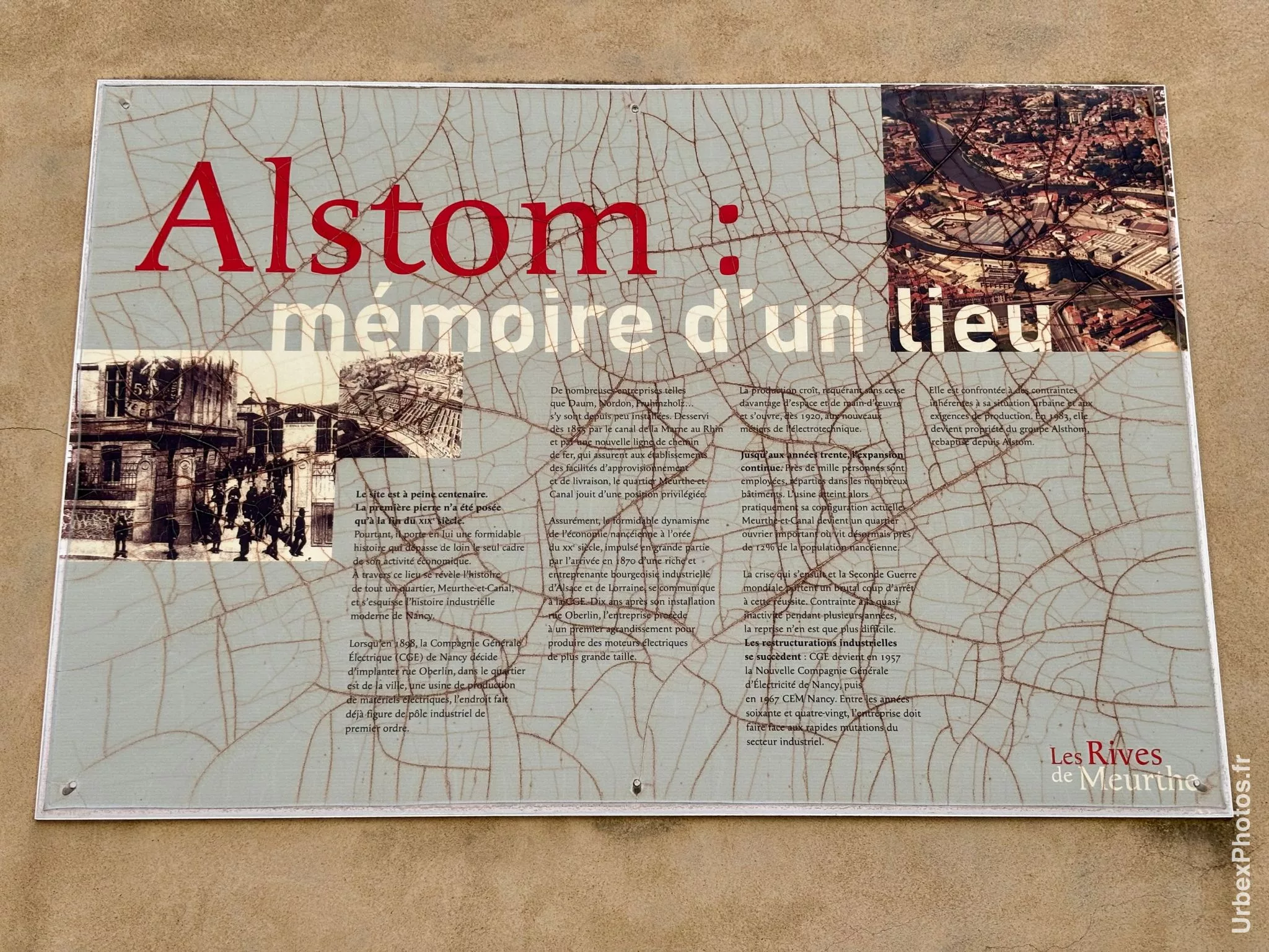 Histoire de l'Usine Alstom
