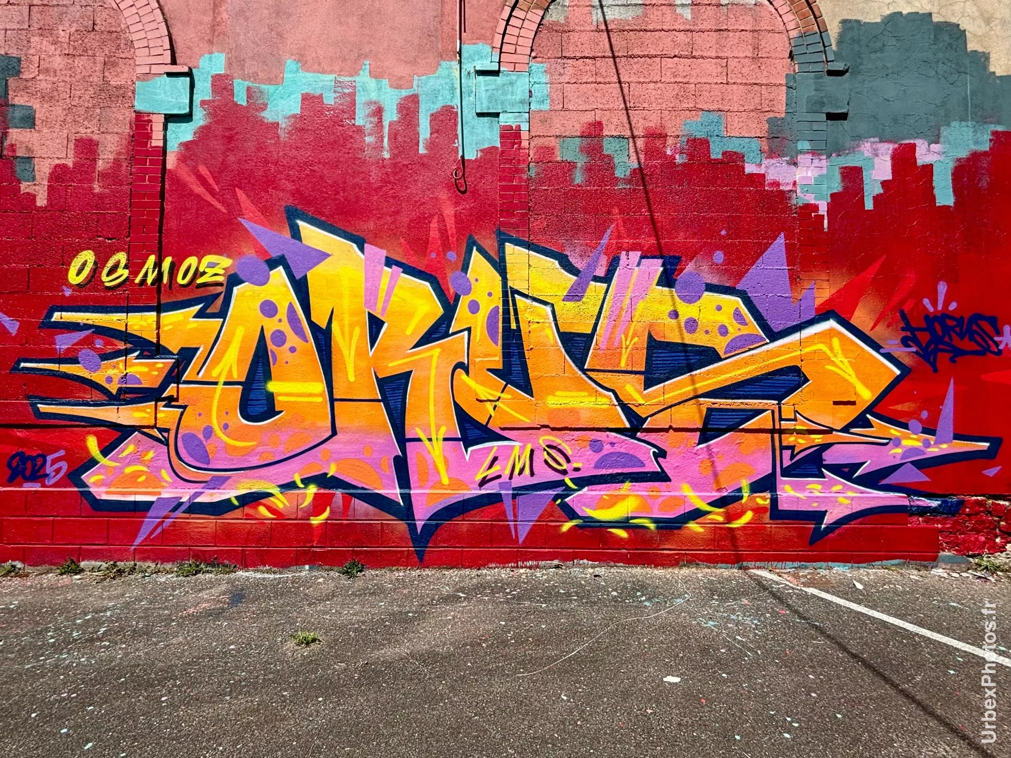 Graffiti dans l'Usine Alstom