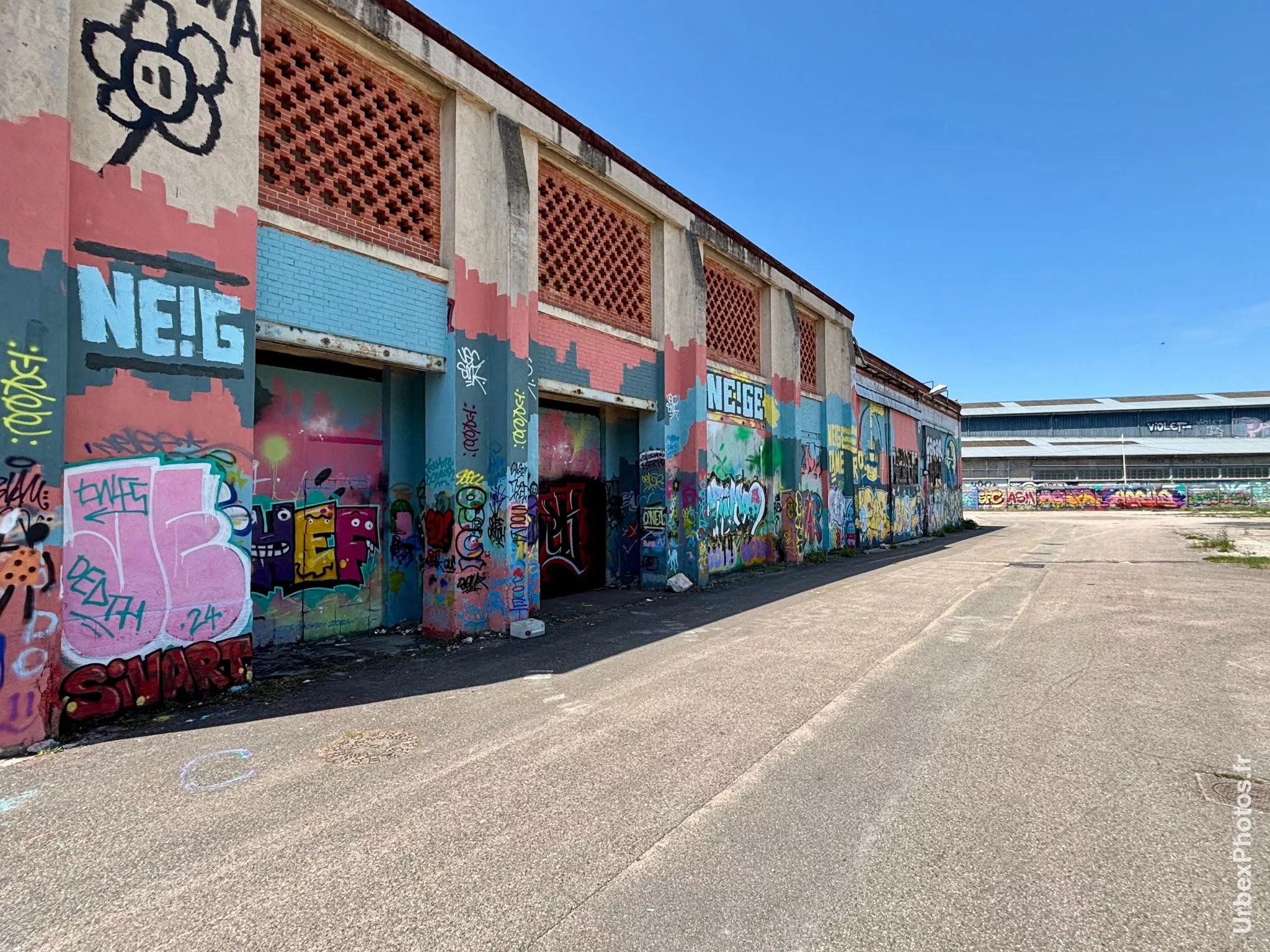 Façade de l'Usine Alstom