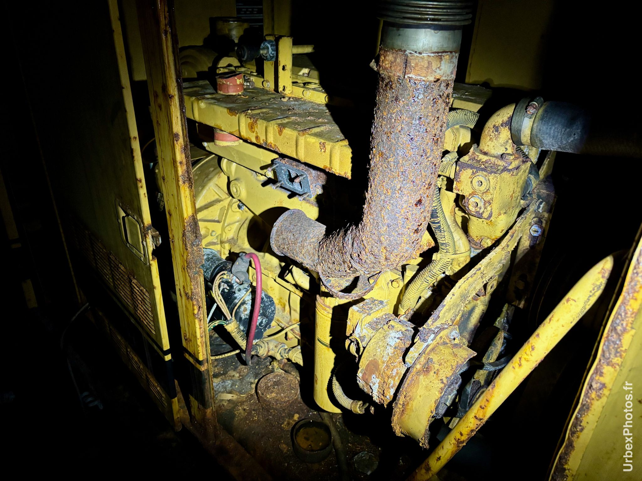 Groupe électrogène d'un fort de la ligne Maginot