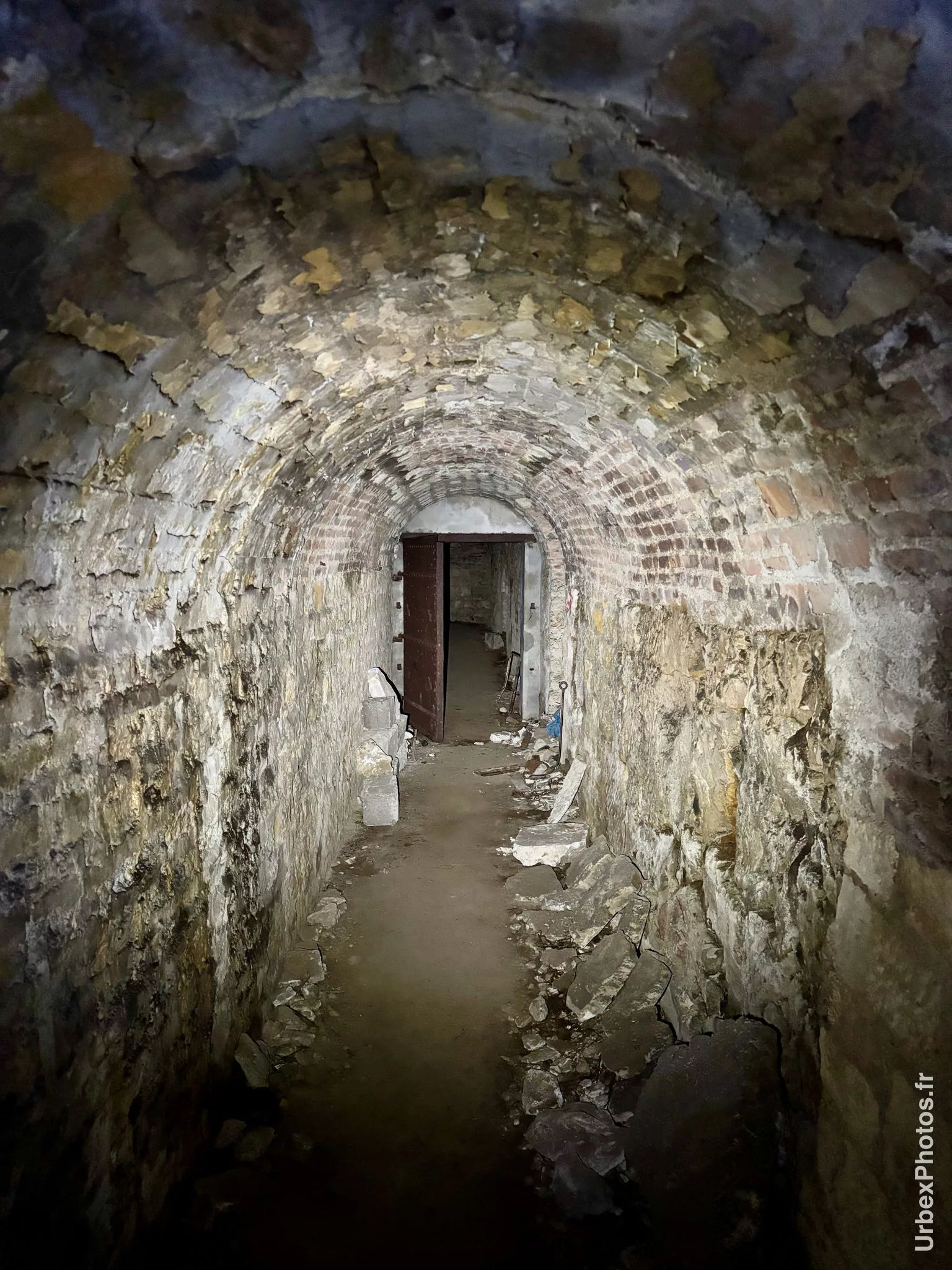 Couloir dans les profondeurs du Fort Crucifix