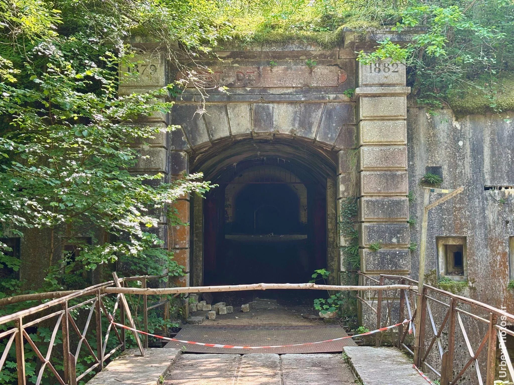 Entrée des souterrains du Fort Crucifix