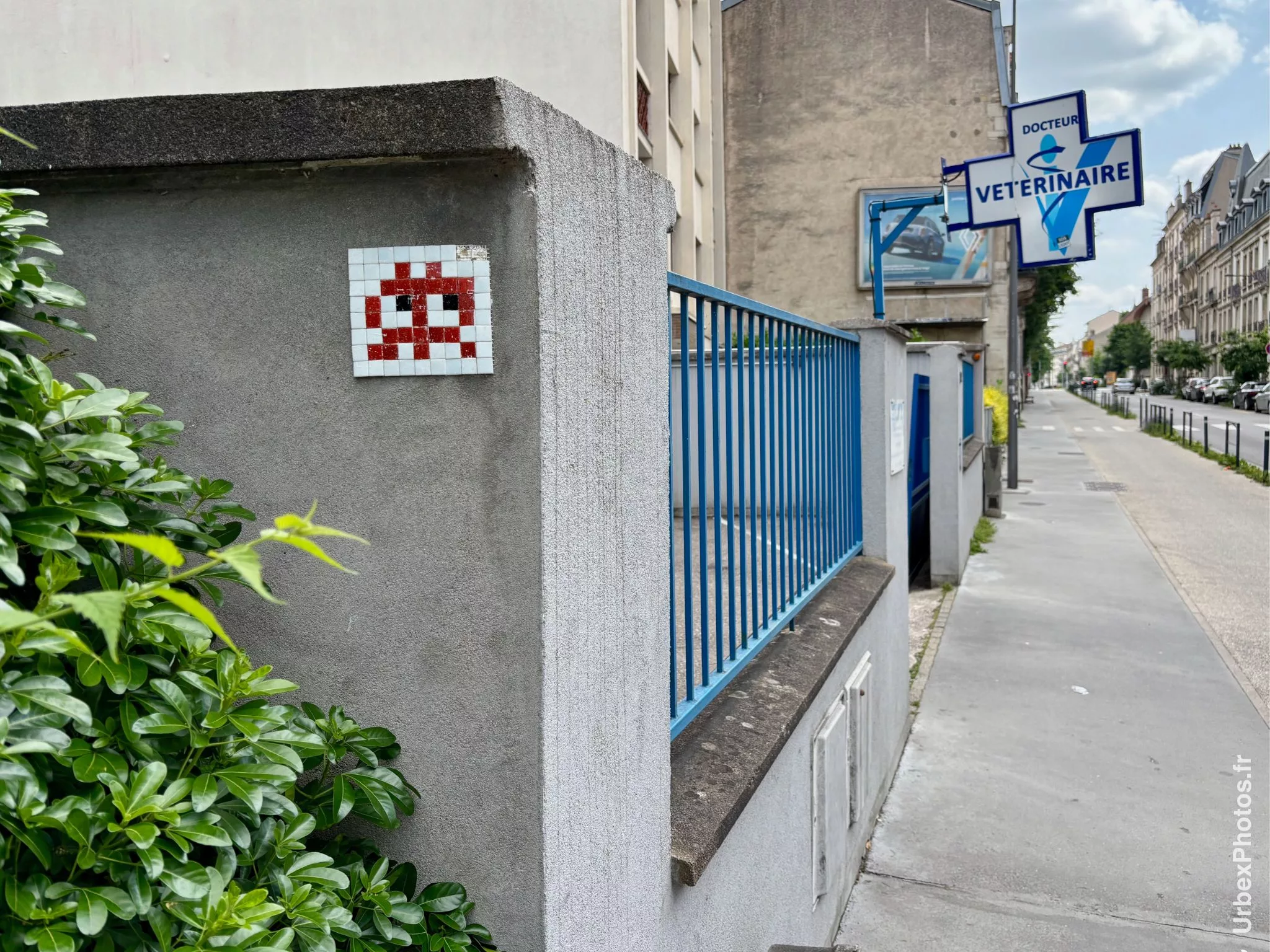 Mosaïque street art Nancy Space Invader