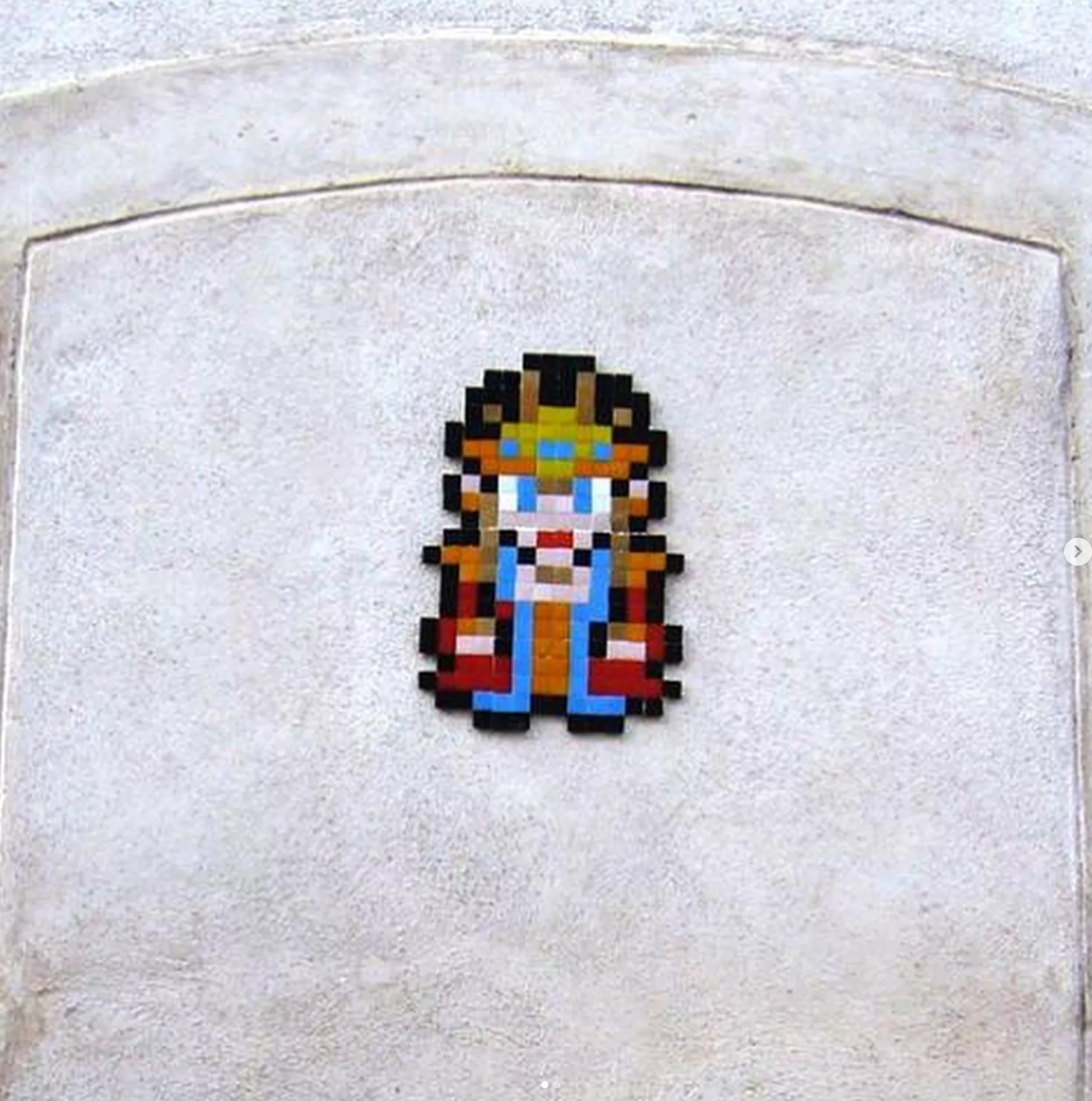 Mosaïque street art Nancy Princesse
