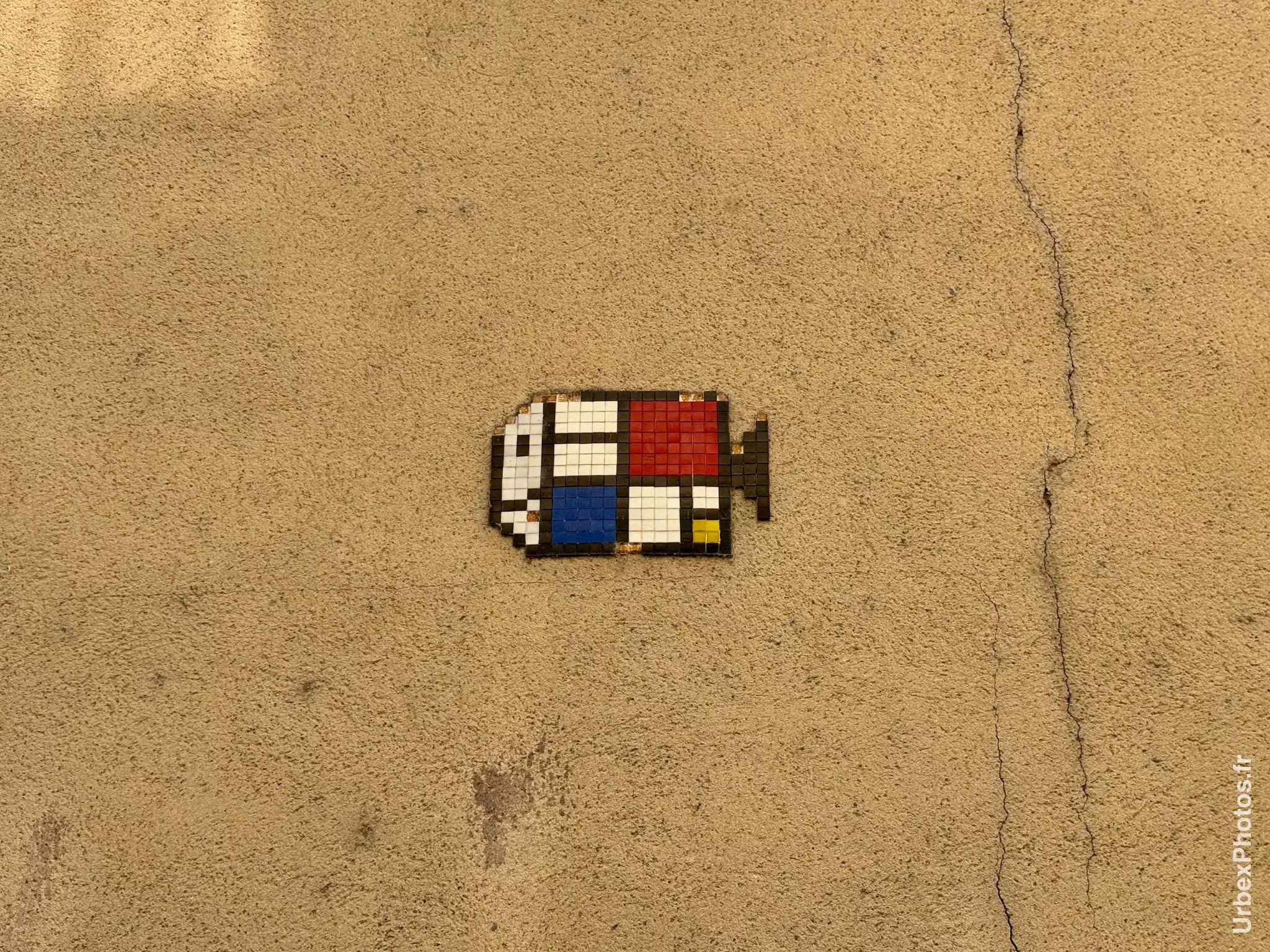 Mosaïque street art Nancy Poissondrian