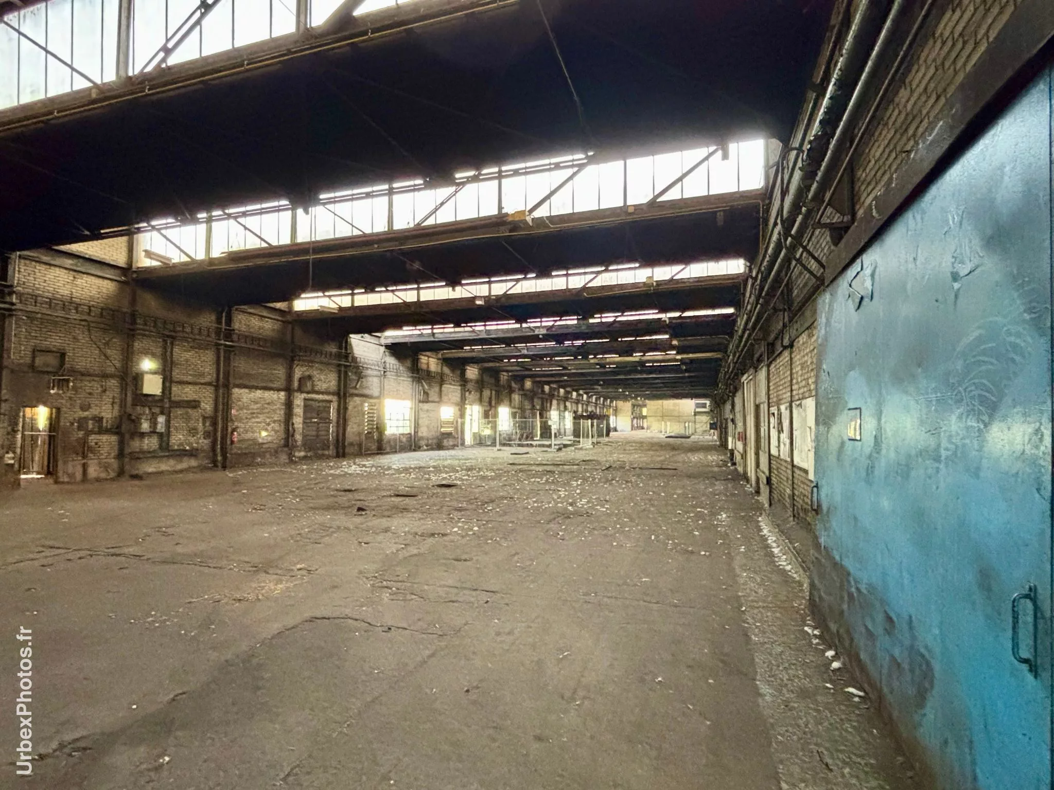 Intérieur d'un bâtiment de l'Usine Panini