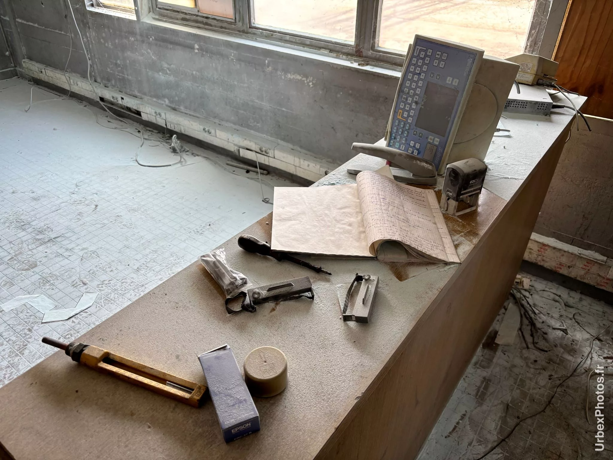 Photo urbex d'outils