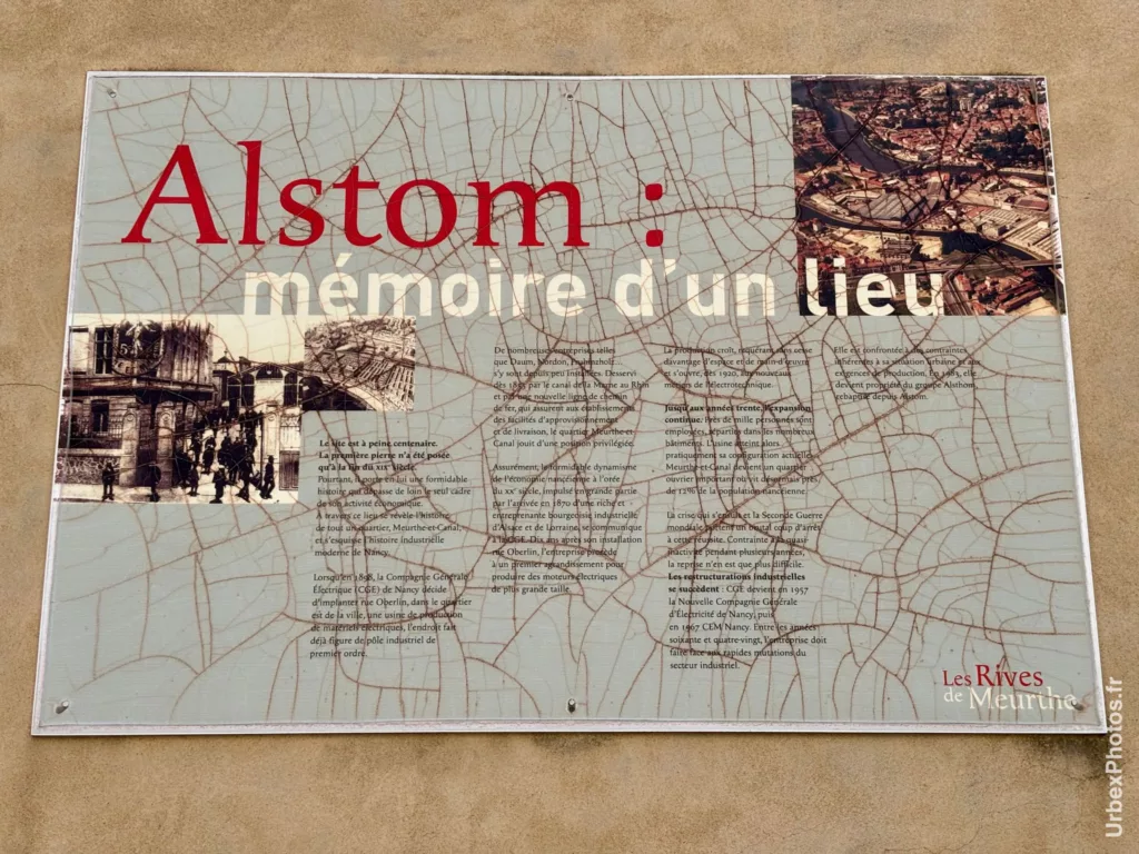 Histoire de l'Usine Alstom