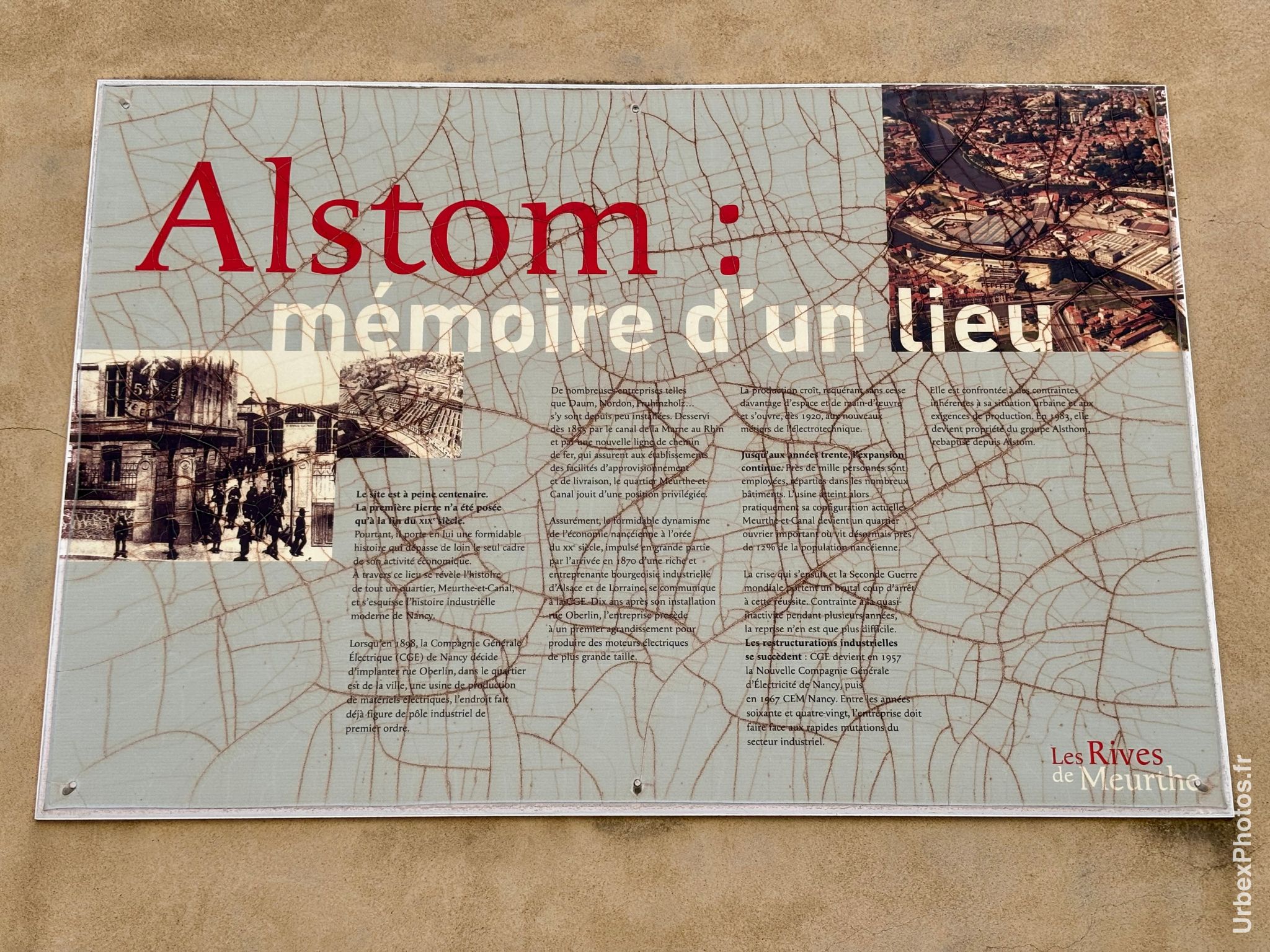 Histoire de l'Usine Alstom