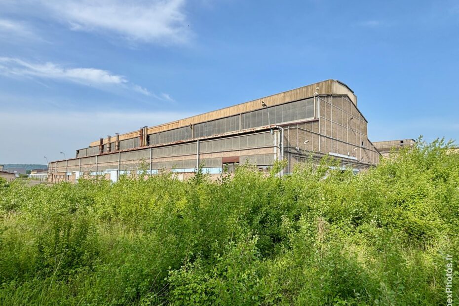 Photo urbex d'un bâtiment de l'Usine Panini en Lorraine