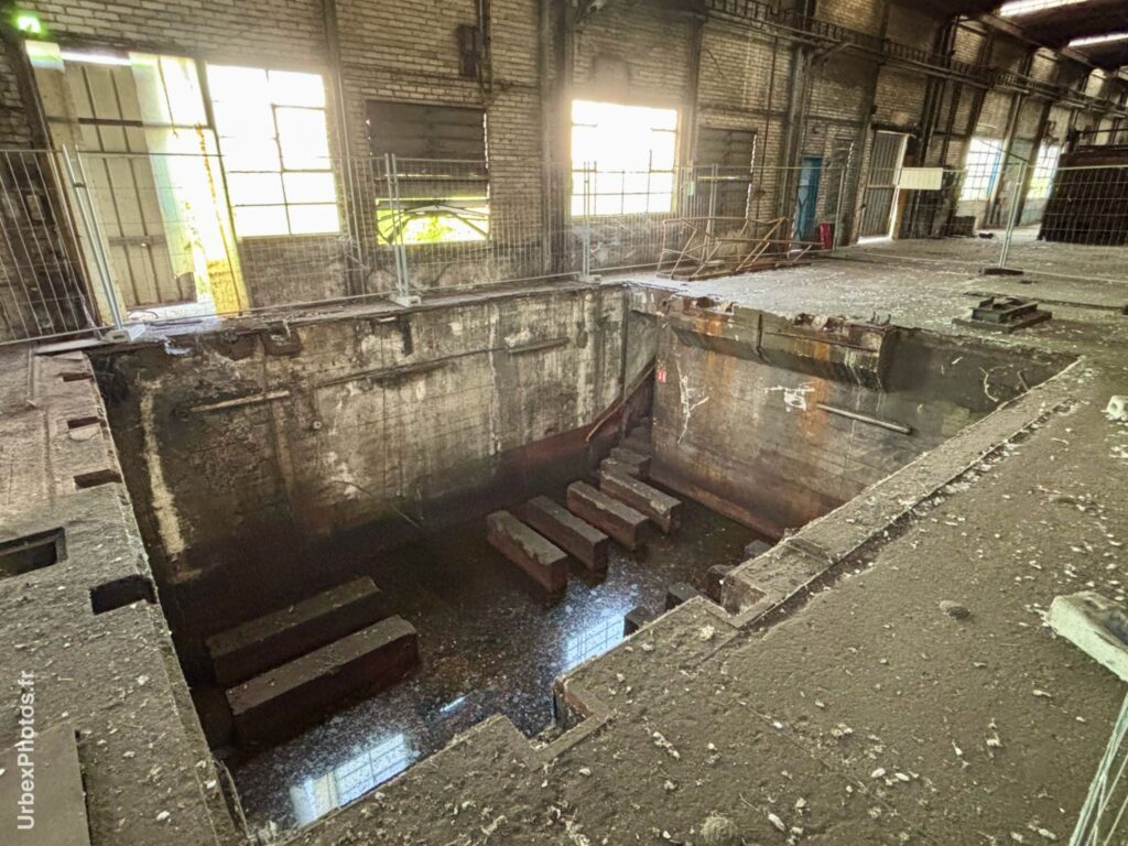 Une fosse de l'Usine Panini