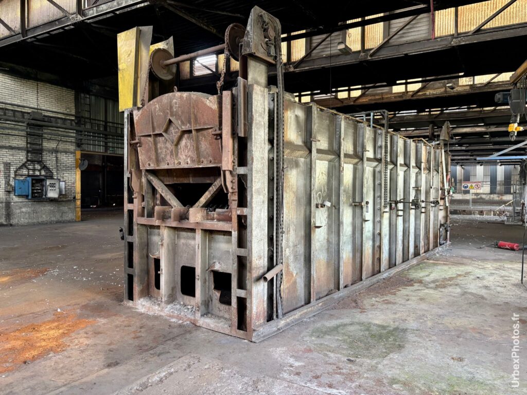 Photo urbex d'un four industriel de l'Usine Panini en Lorraine