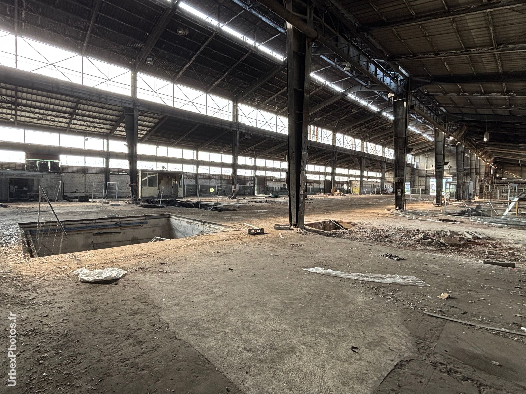 Intérieur d'un bâtiment de l'Usine Panini