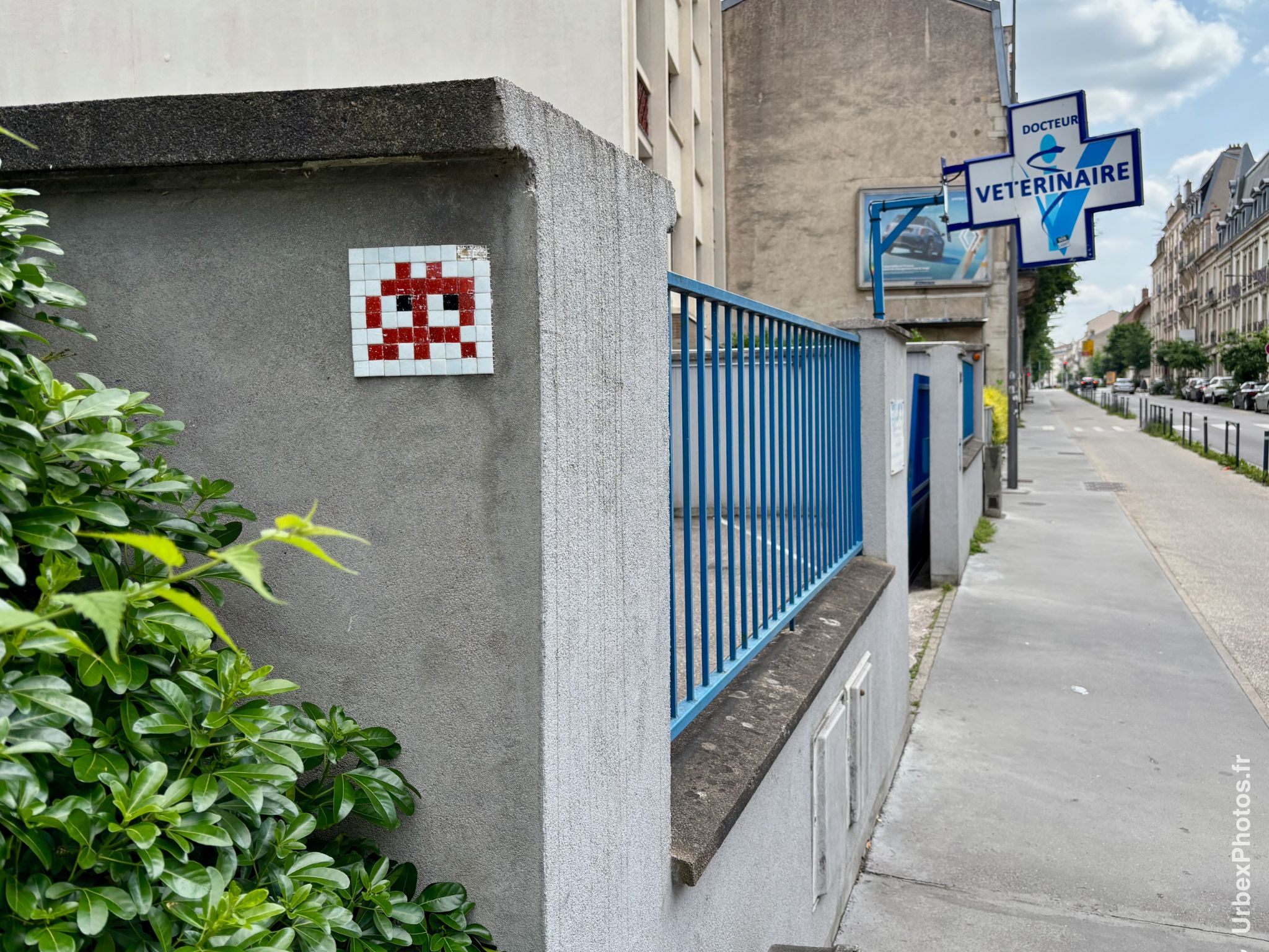 Mosaïque street art Nancy Space Invader