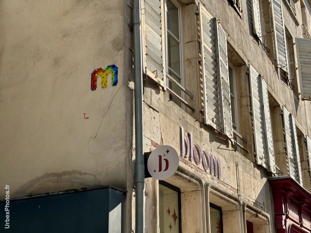 Mosaïque street art Nancy Macam