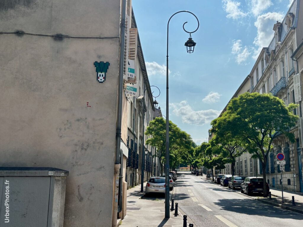 Mosaïque street art Nancy Poirô