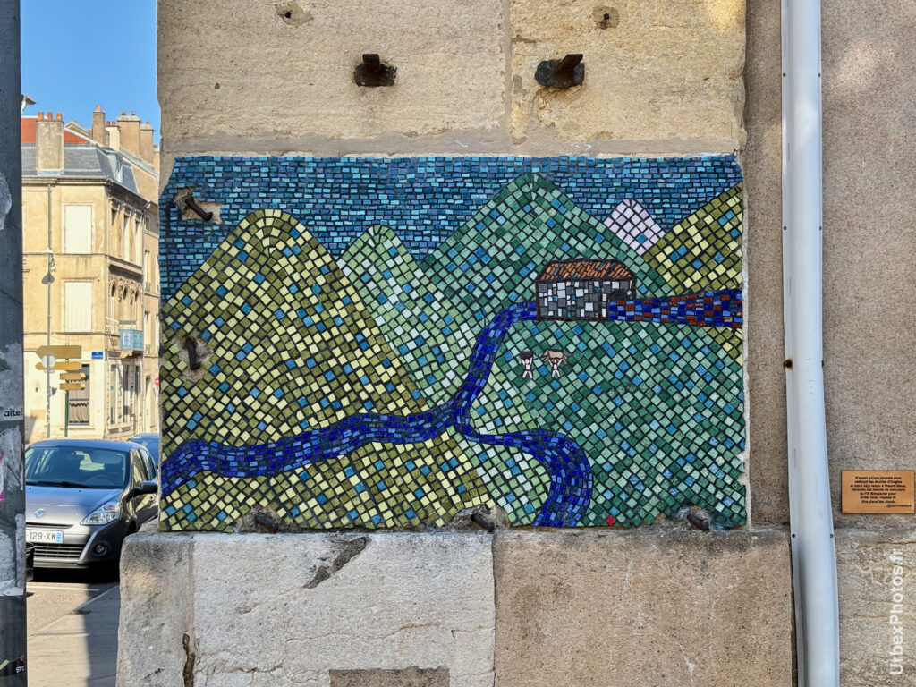 Mosaïque Street Art Nancy Héraclès