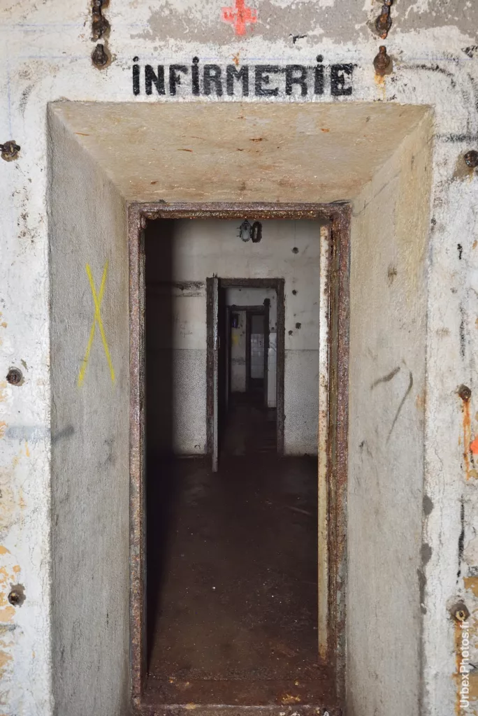 Infirmerie d'un fort de la ligne Maginot