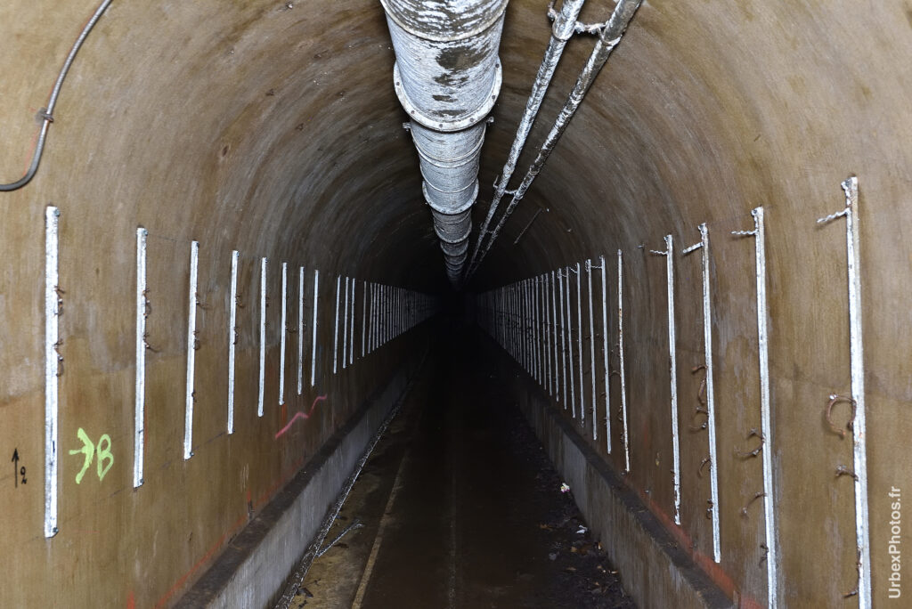 Couloir d'un fort de la ligne Maginot