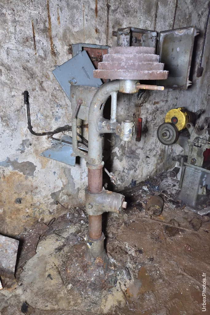 Machine-outil d'un fort de la ligne Maginot