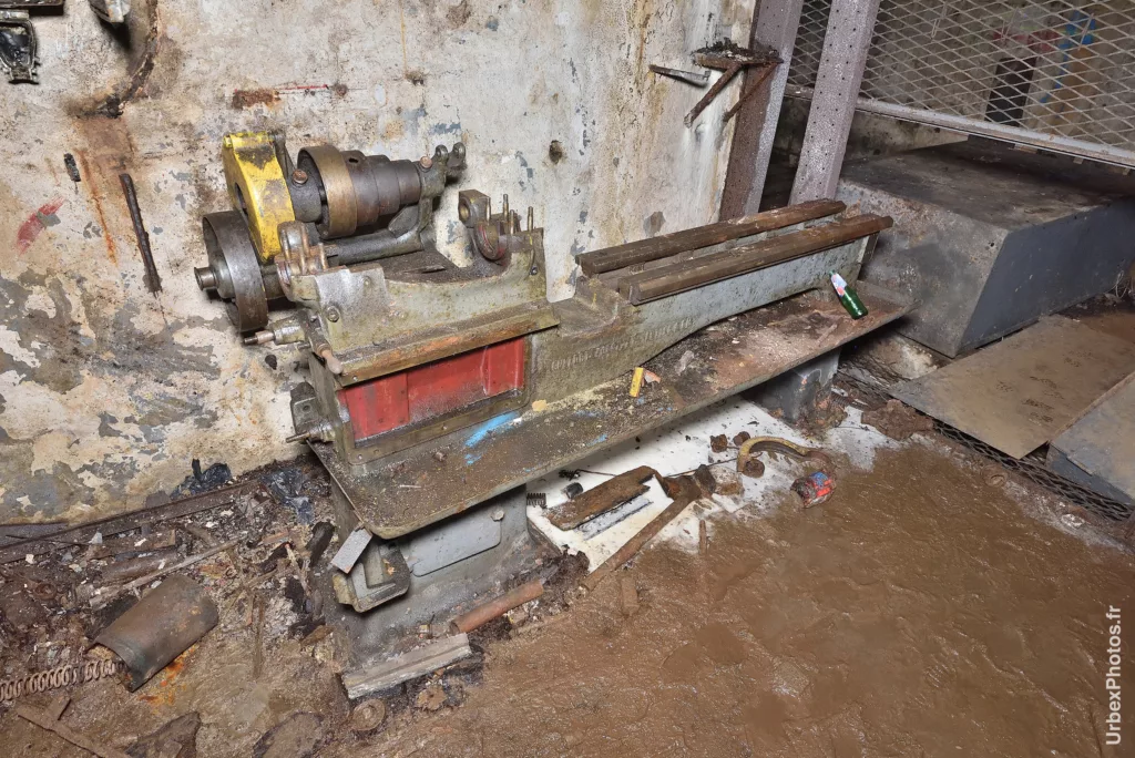Machine-outil d'un fort de la ligne Maginot