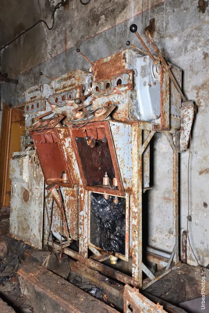 Equipements électriques d'un fort de la ligne Maginot