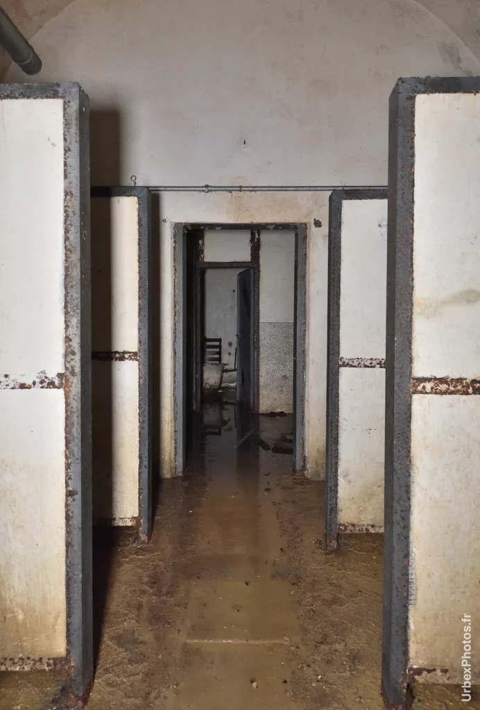 Douches d'un fort de la ligne Maginot