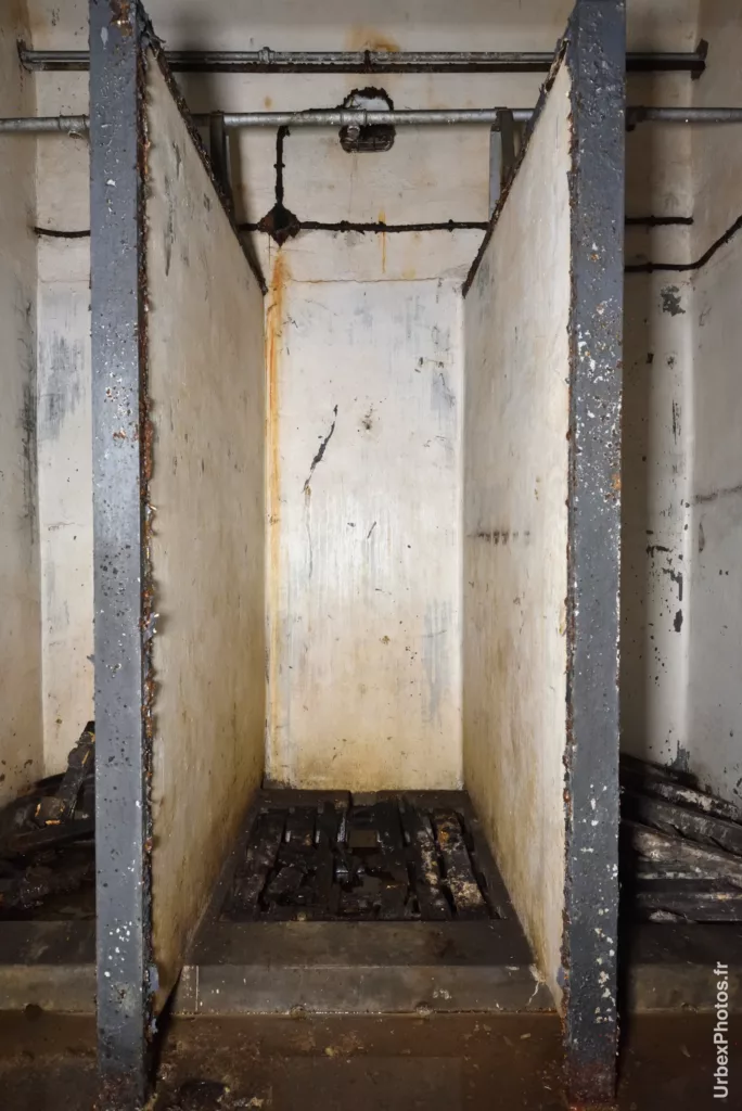 Douche d'un fort de la ligne Maginot
